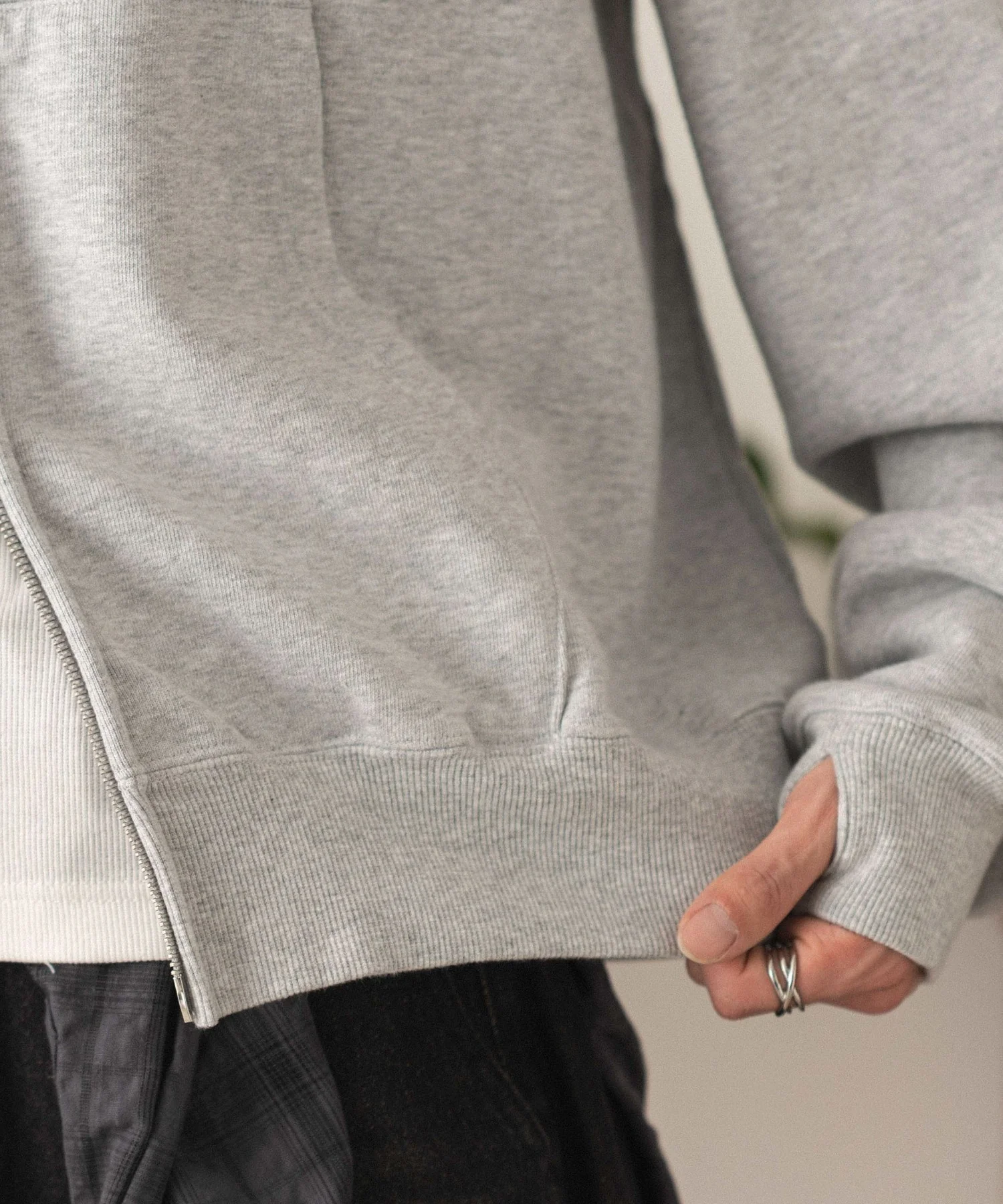 ショートZIPパーカー - Image 13