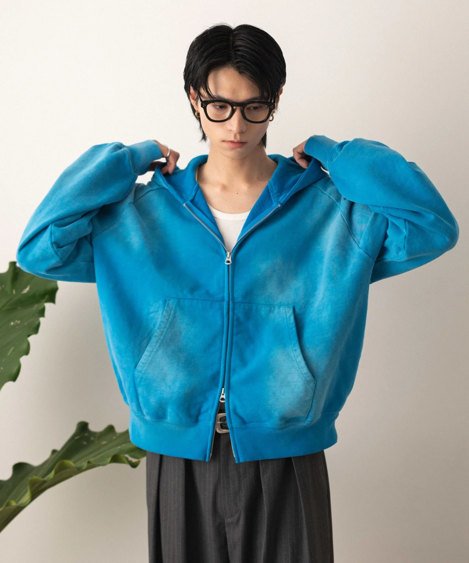 ショートZIPパーカー - Image 16