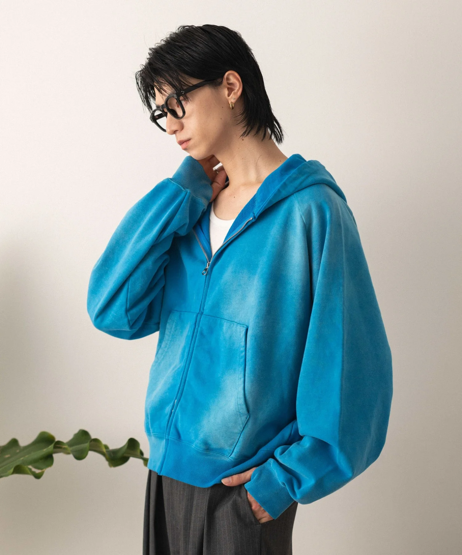 ショートZIPパーカー - Image 17