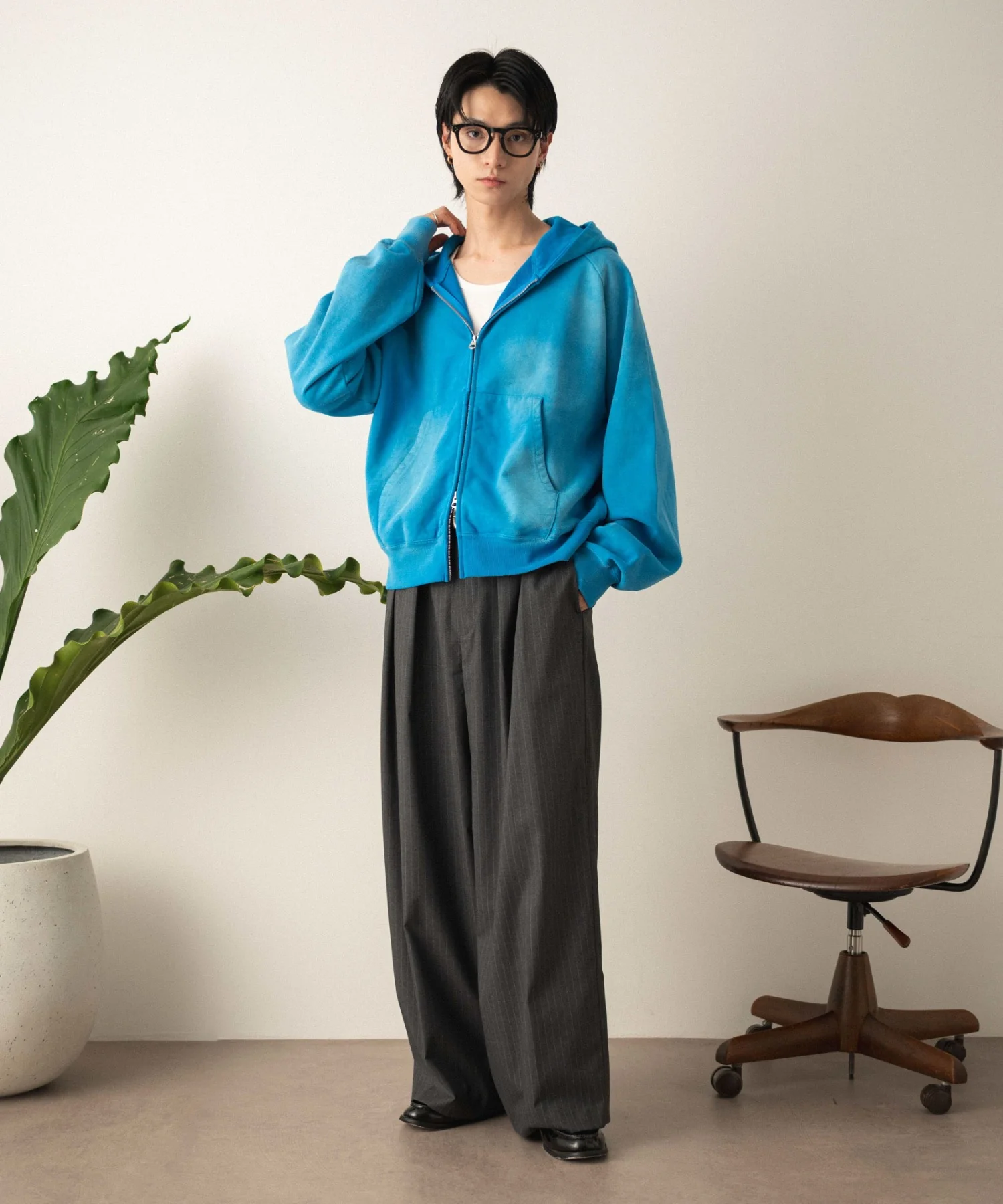 ショートZIPパーカー - Image 18
