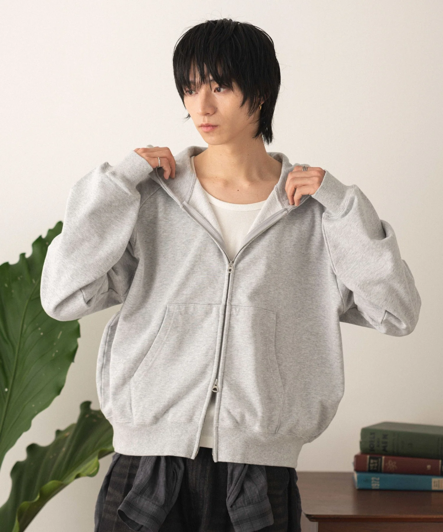 ショートZIPパーカー - Image 27