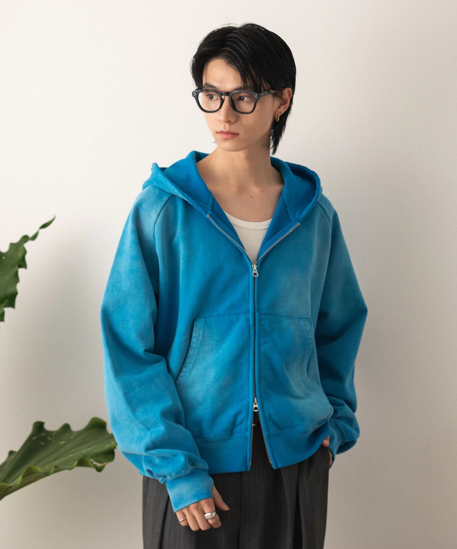 ショートZIPパーカー - Image 3