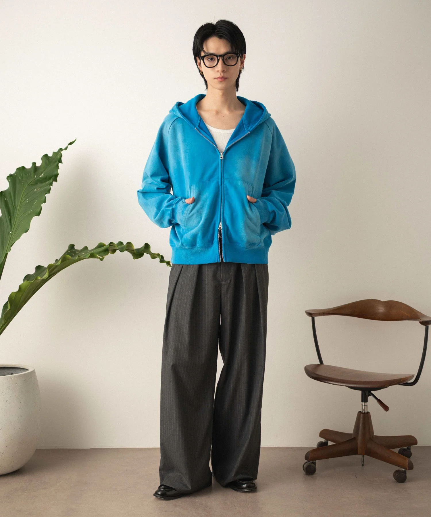 ショートZIPパーカー - Image 5
