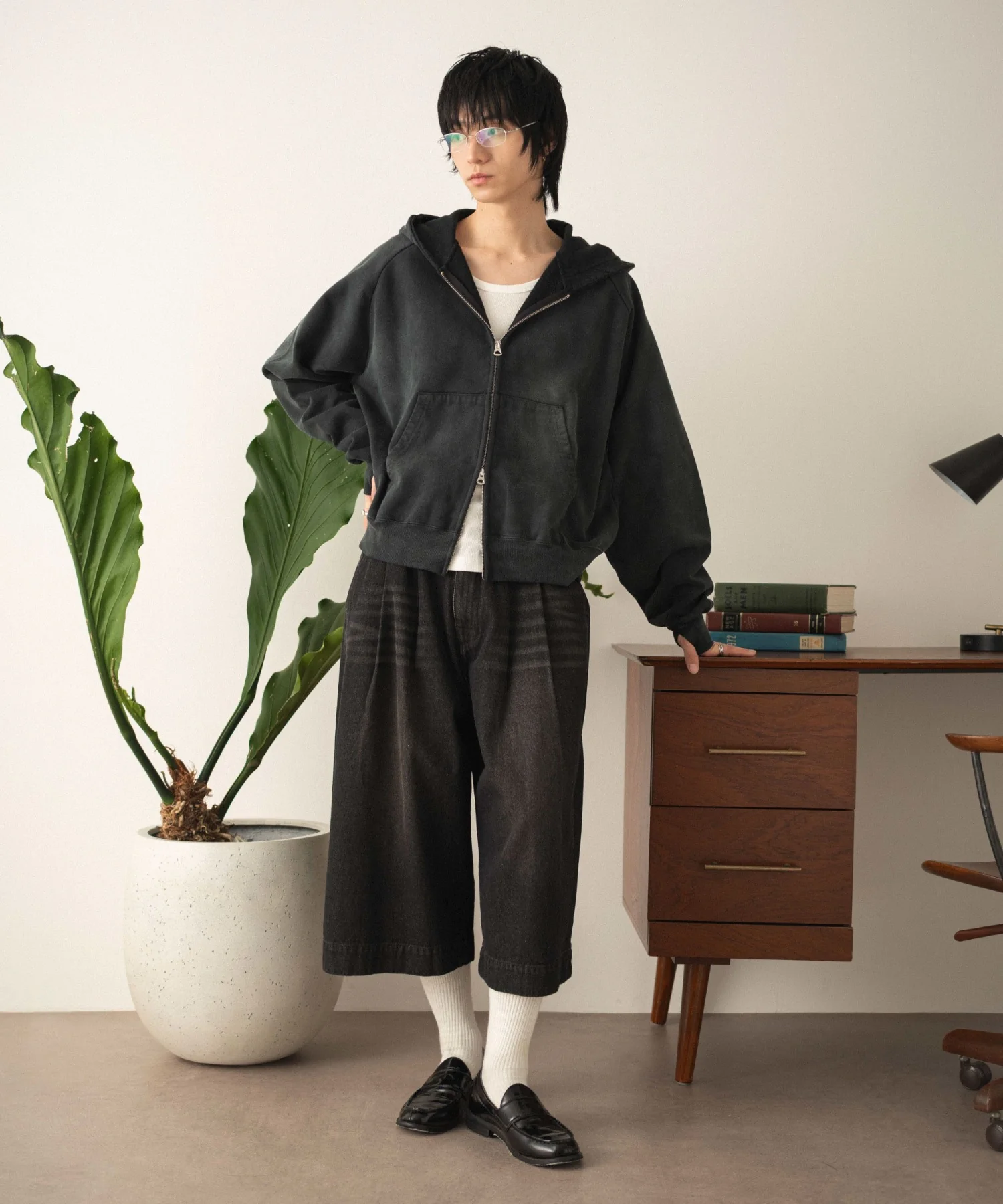 ショートZIPパーカー - Image 8