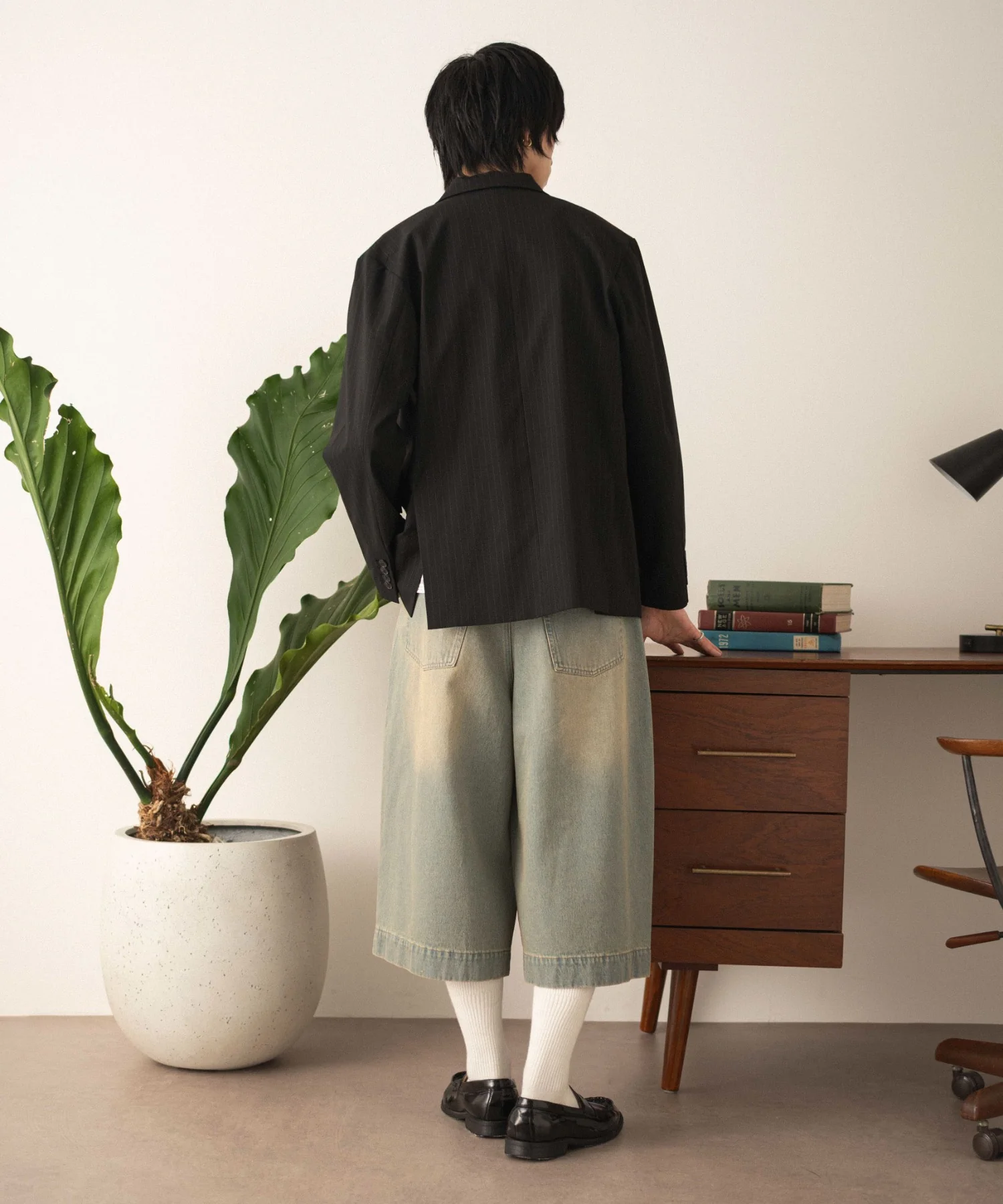 クロップドワイドデニムパンツ - Image 16