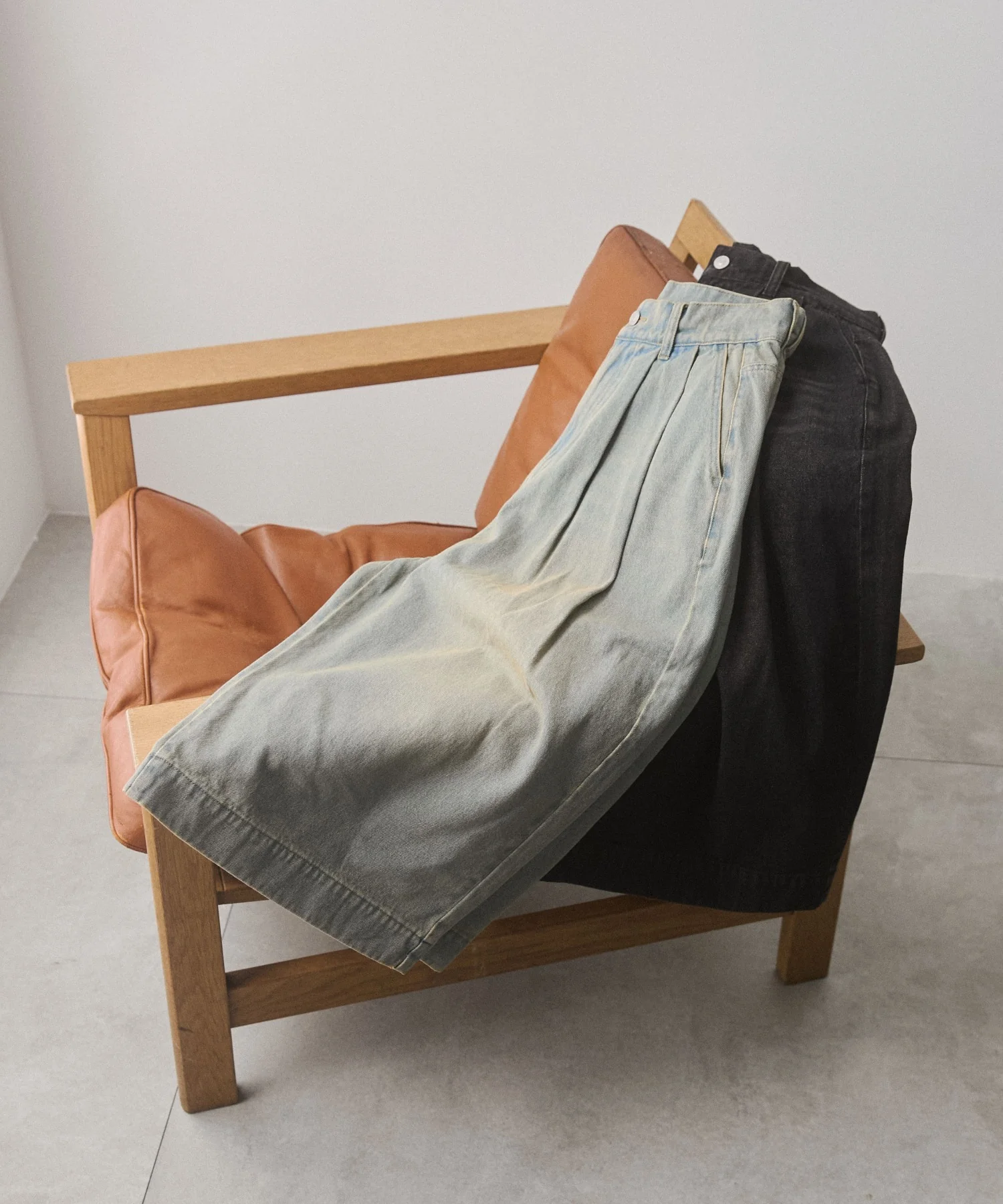 クロップドワイドデニムパンツ - Image 25