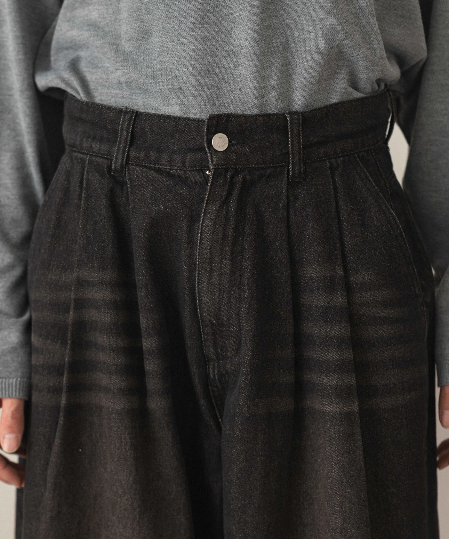 クロップドワイドデニムパンツ - Image 5