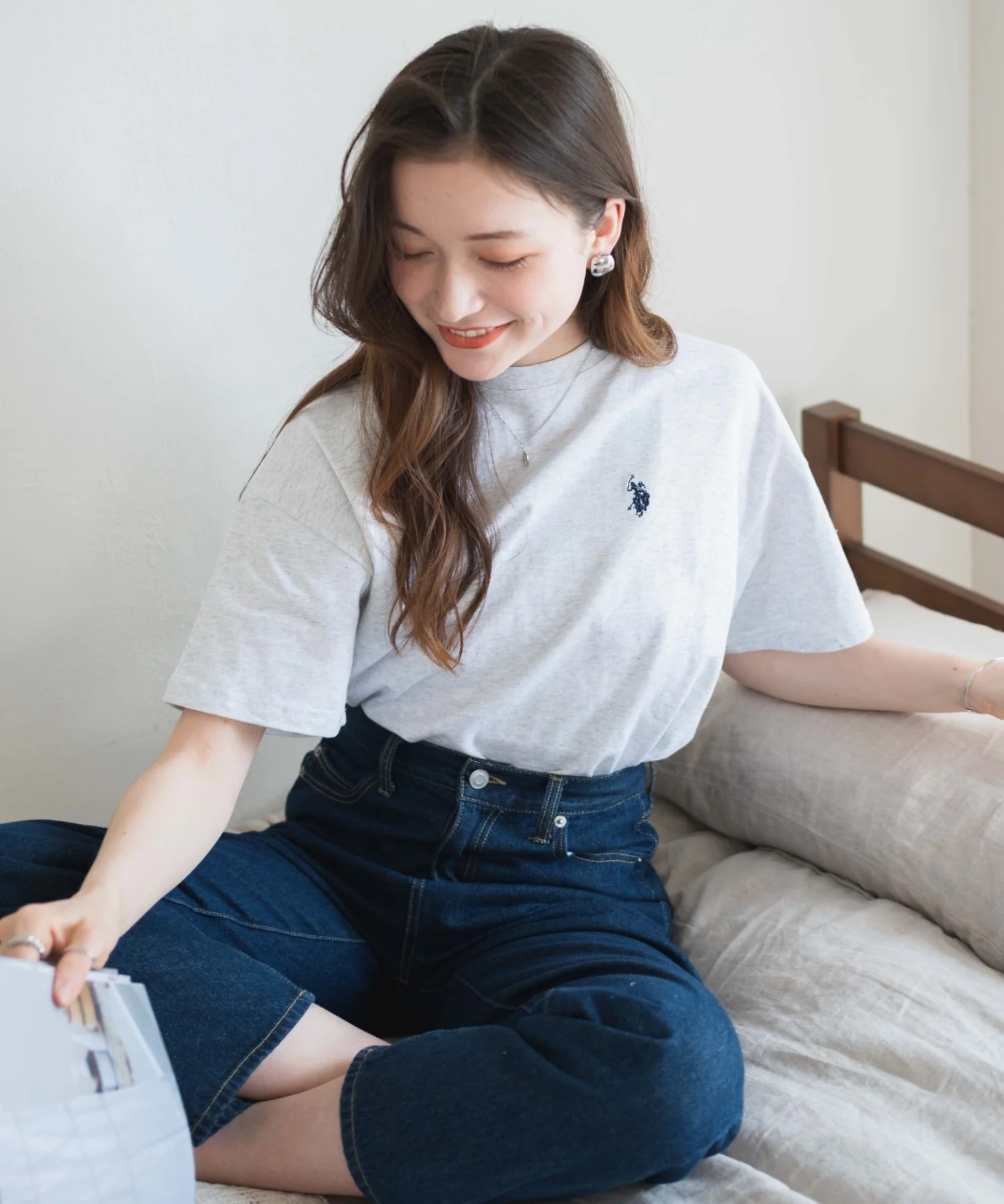 USPOLOワンポイントTシャツ - Image 12