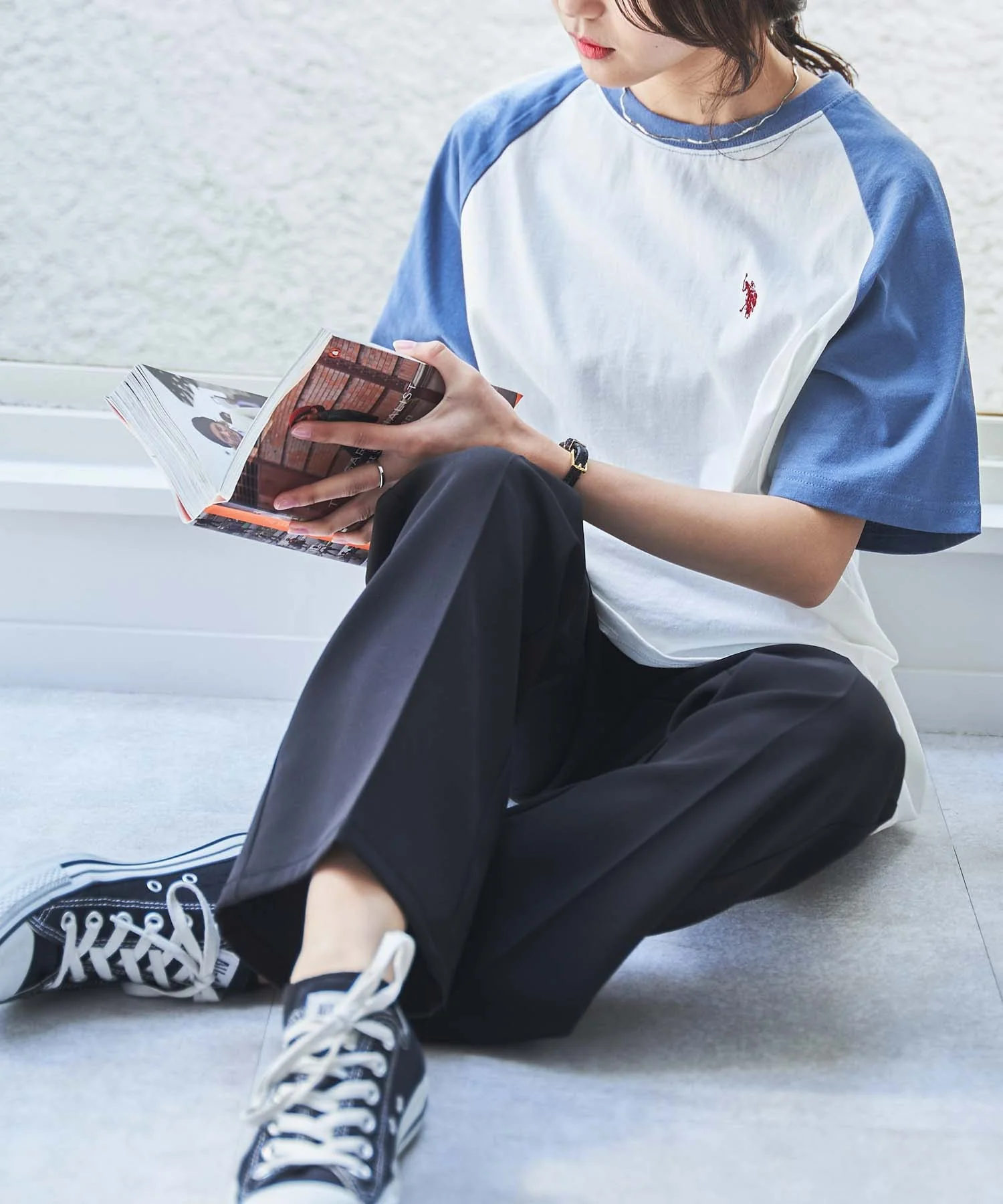 USPOLOワンポイントTシャツ - Image 14