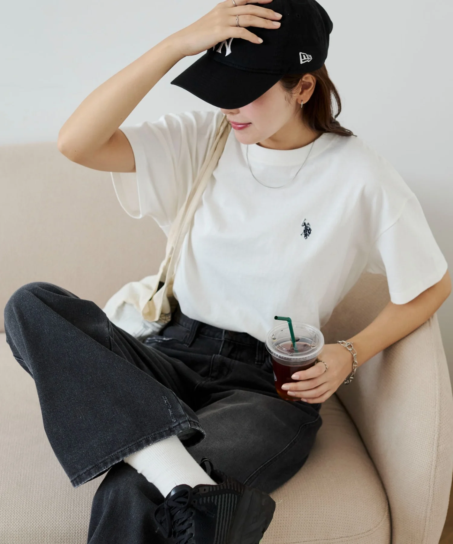 USPOLOワンポイントTシャツ - Image 22