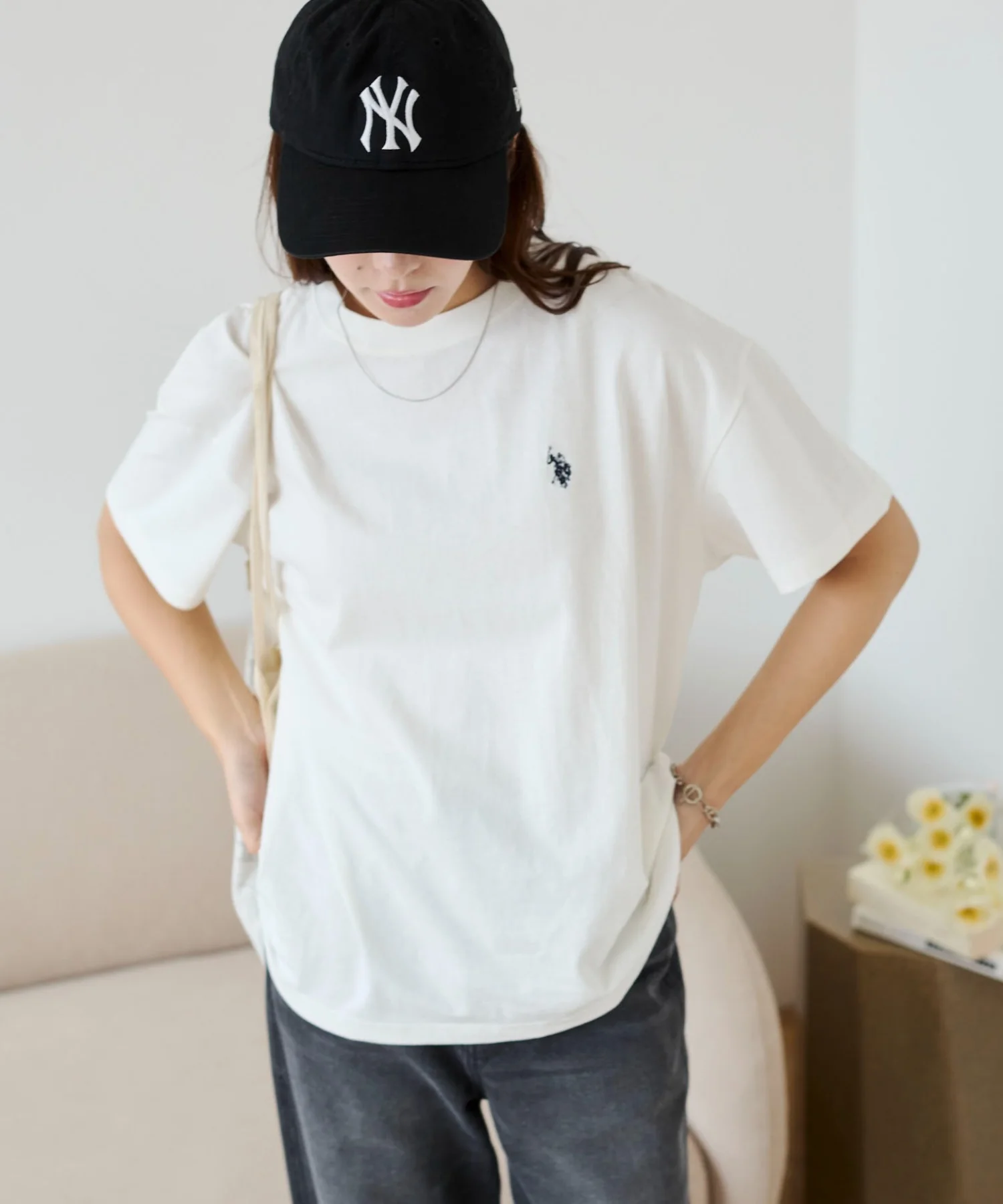 USPOLOワンポイントTシャツ - Image 23