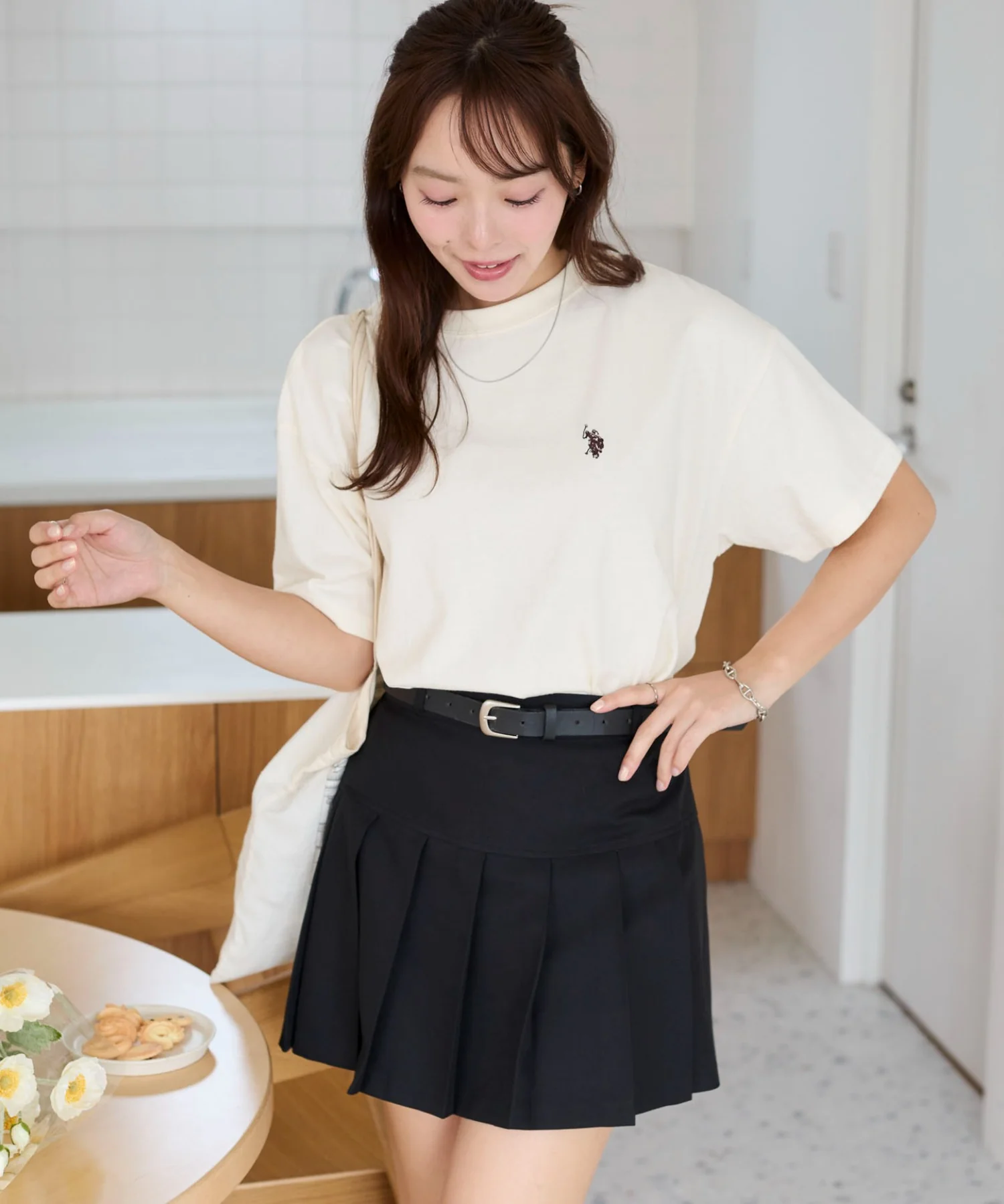 USPOLOワンポイントTシャツ - Image 28