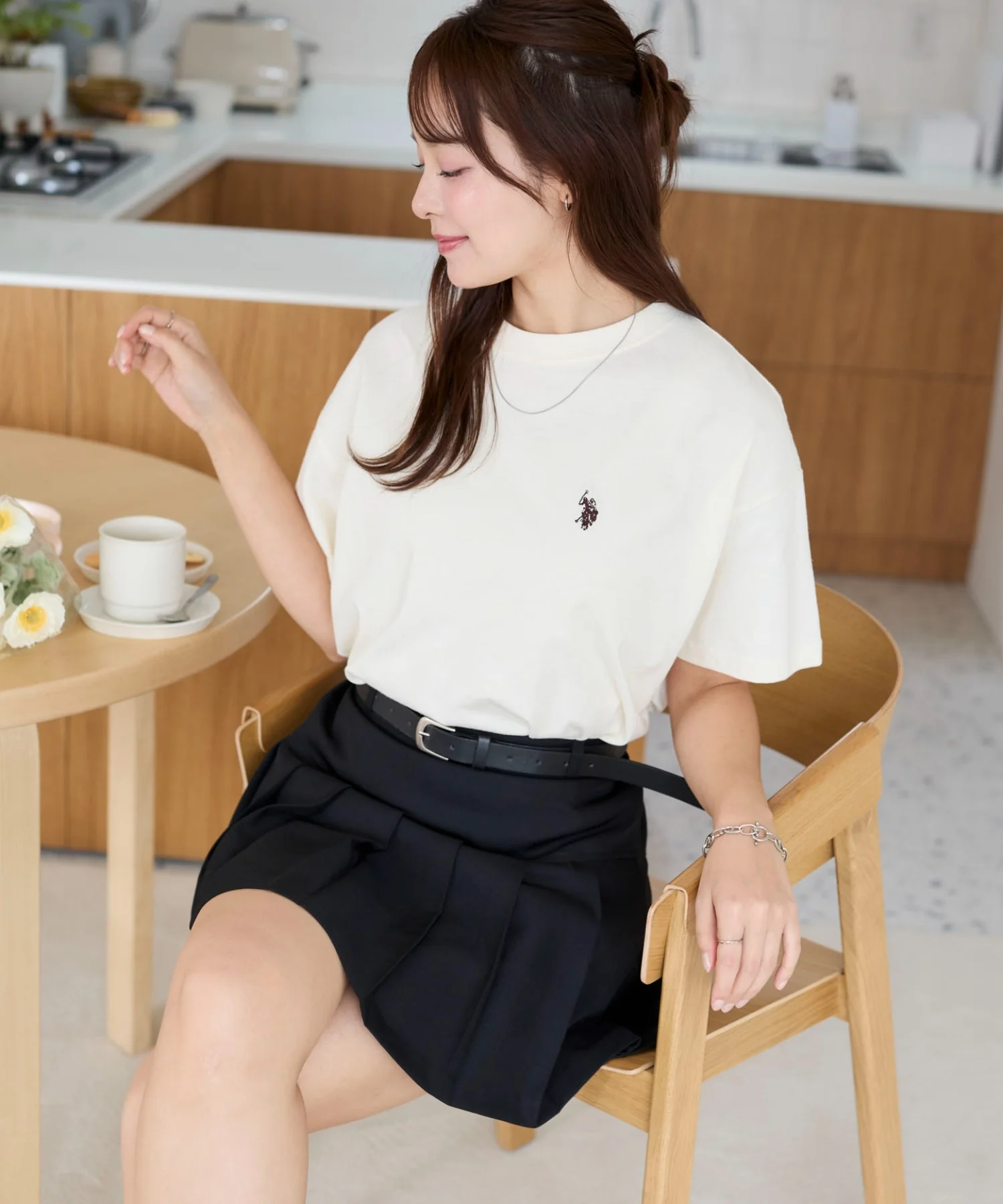 USPOLOワンポイントTシャツ - Image 29