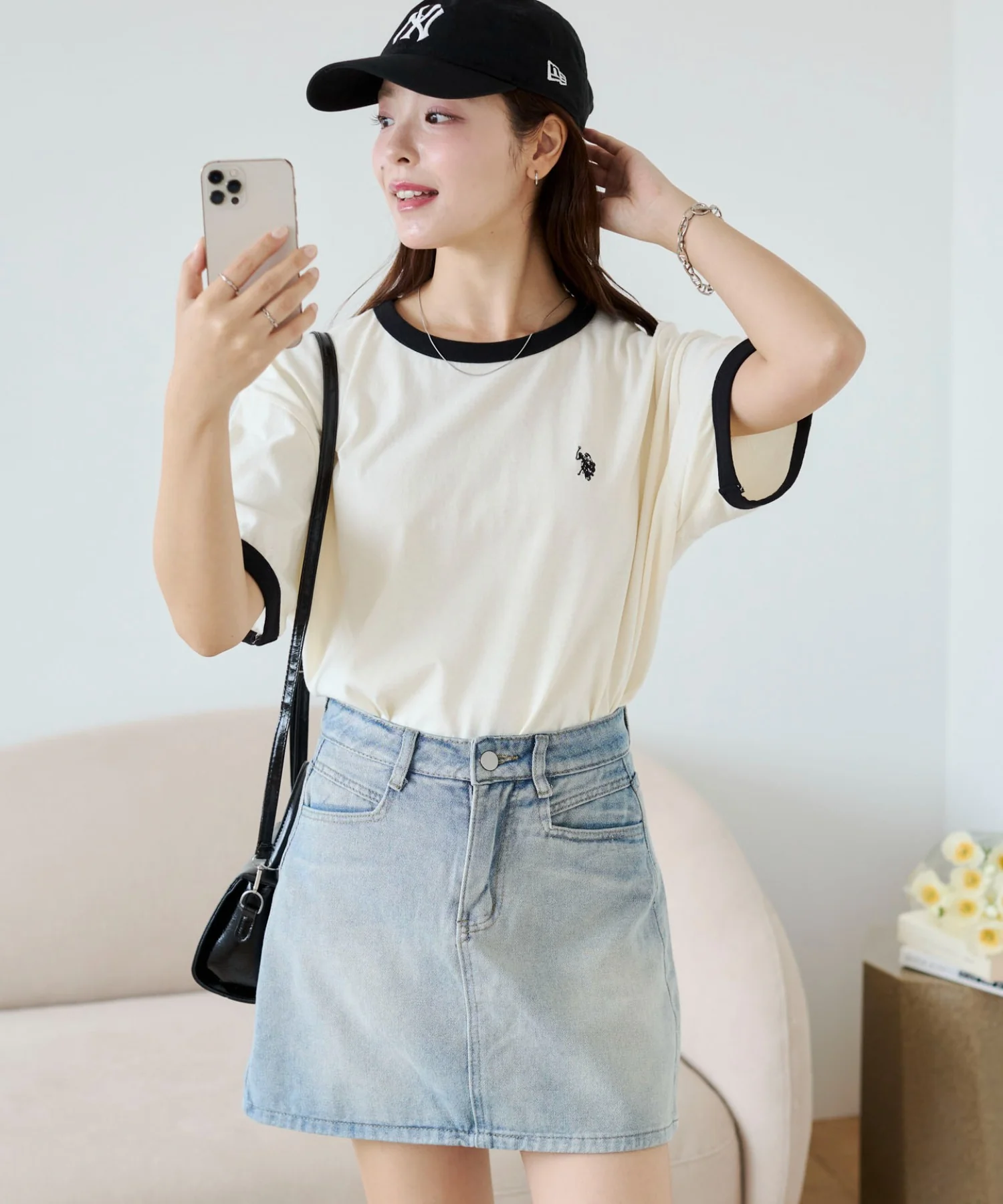USPOLOワンポイントTシャツ - Image 34