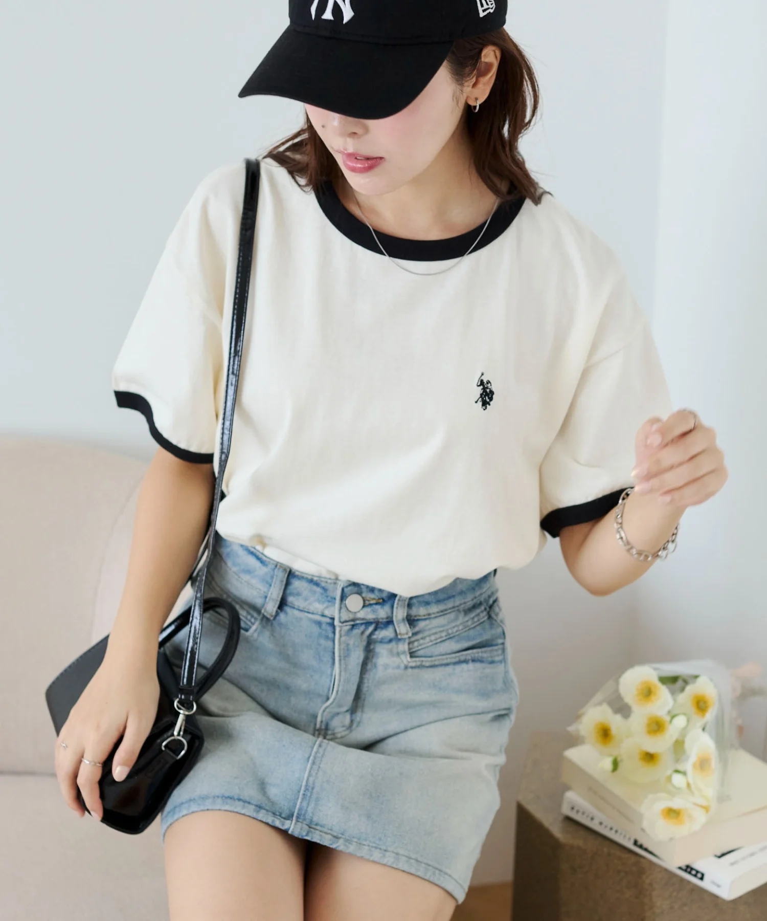 USPOLOワンポイントTシャツ - Image 35