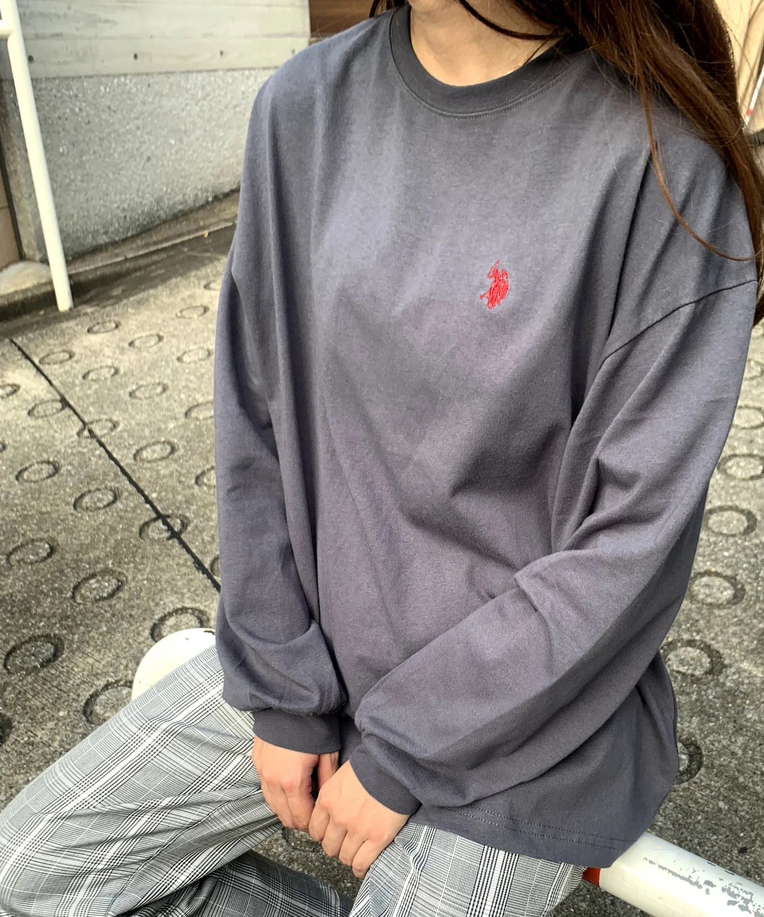 USPOLOだぼそでカラーロンT - Image 10