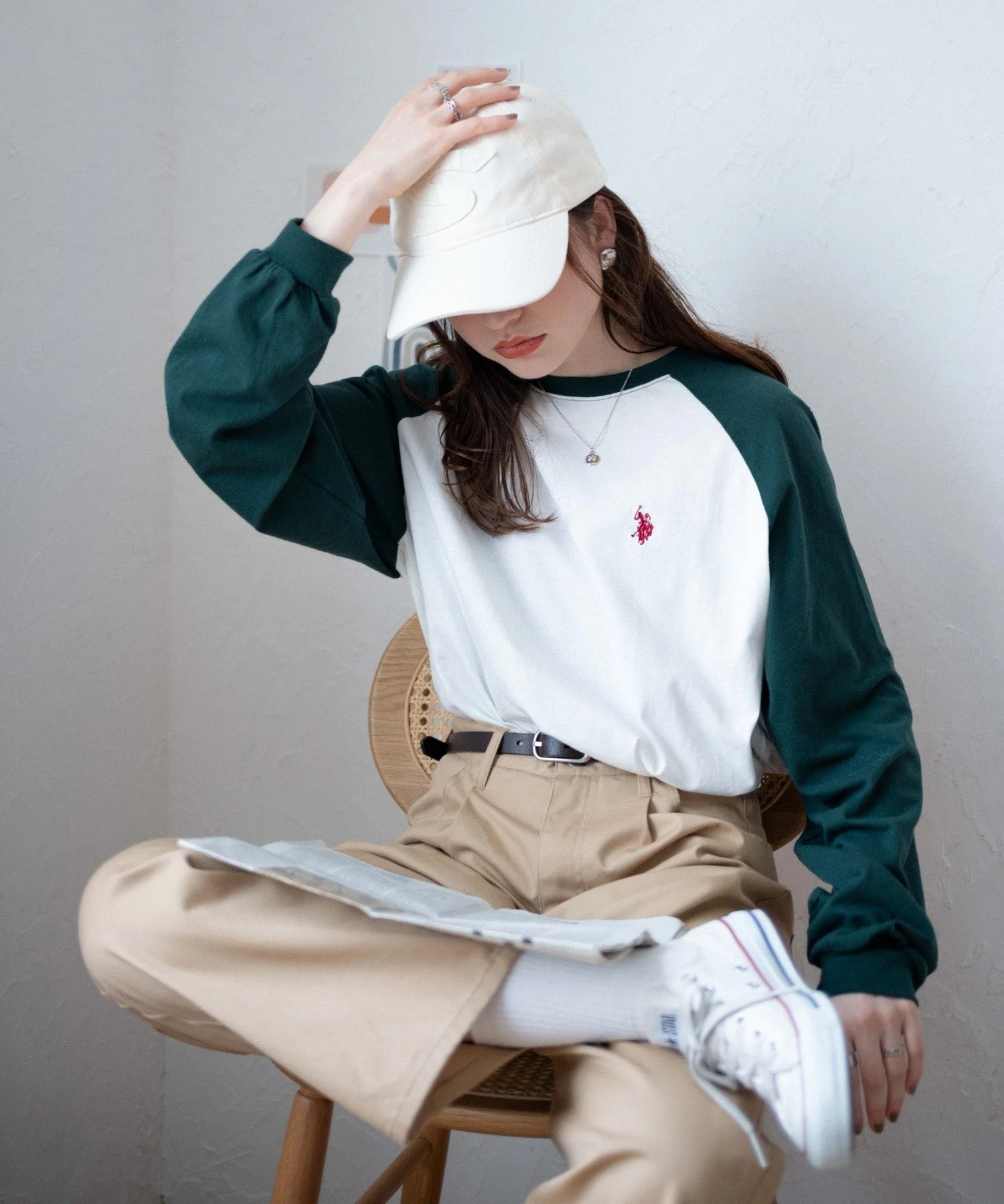 USPOLOだぼそでカラーロンT - Image 11