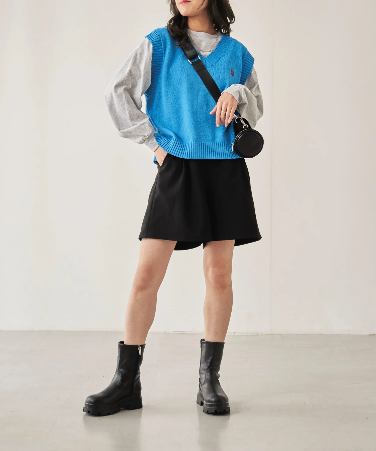 U.S. POLO ASSN.|別注カラーワンポイントベスト - Image 10