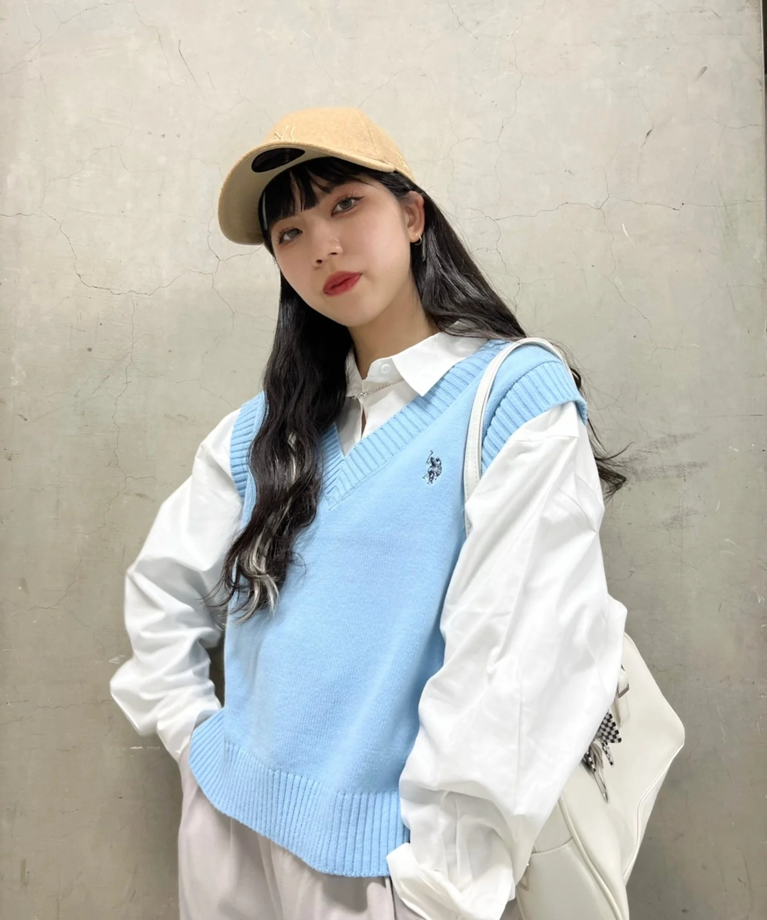 U.S. POLO ASSN.|別注カラーワンポイントベスト - Image 15
