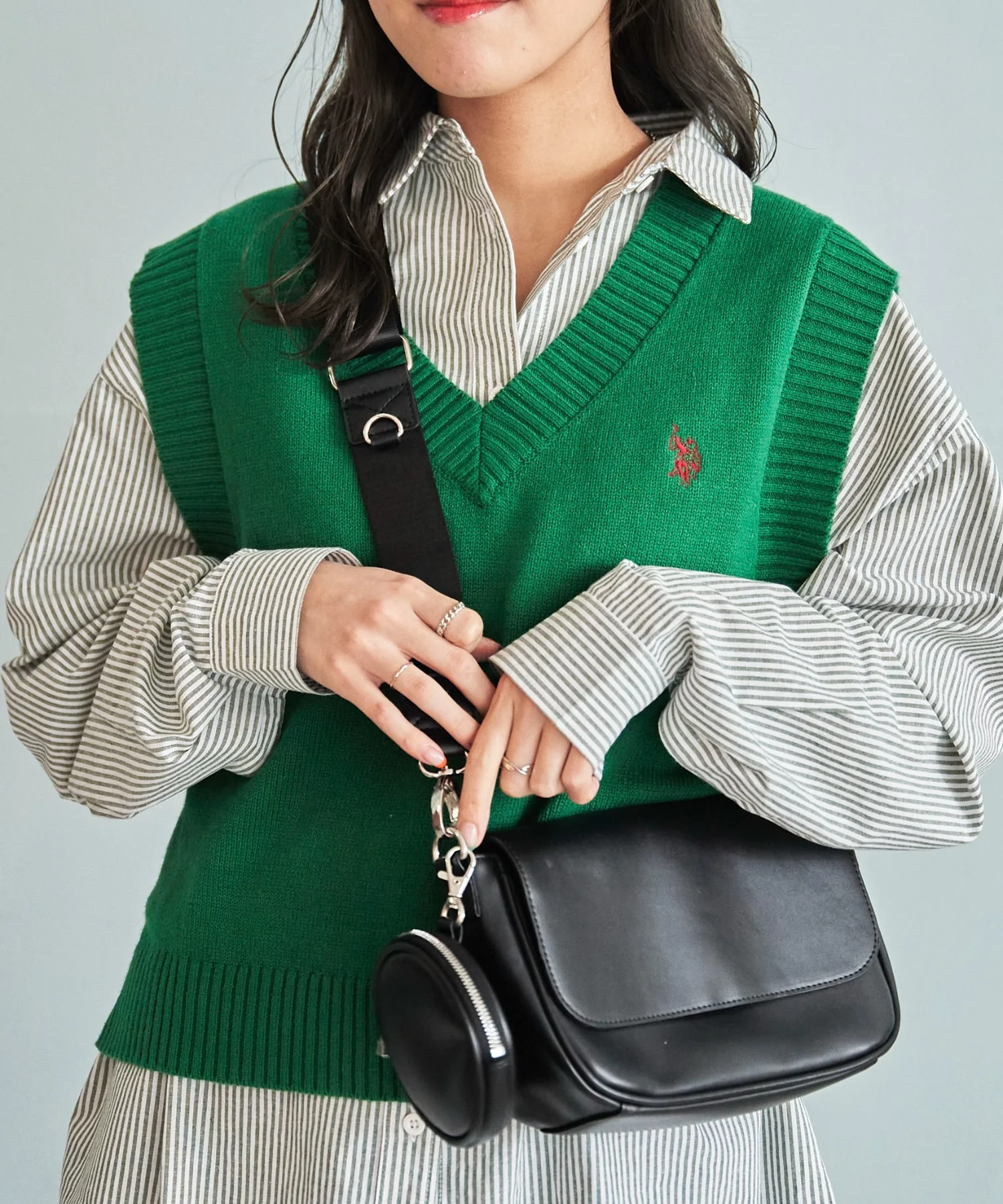 U.S. POLO ASSN.|別注カラーワンポイントベスト - Image 19