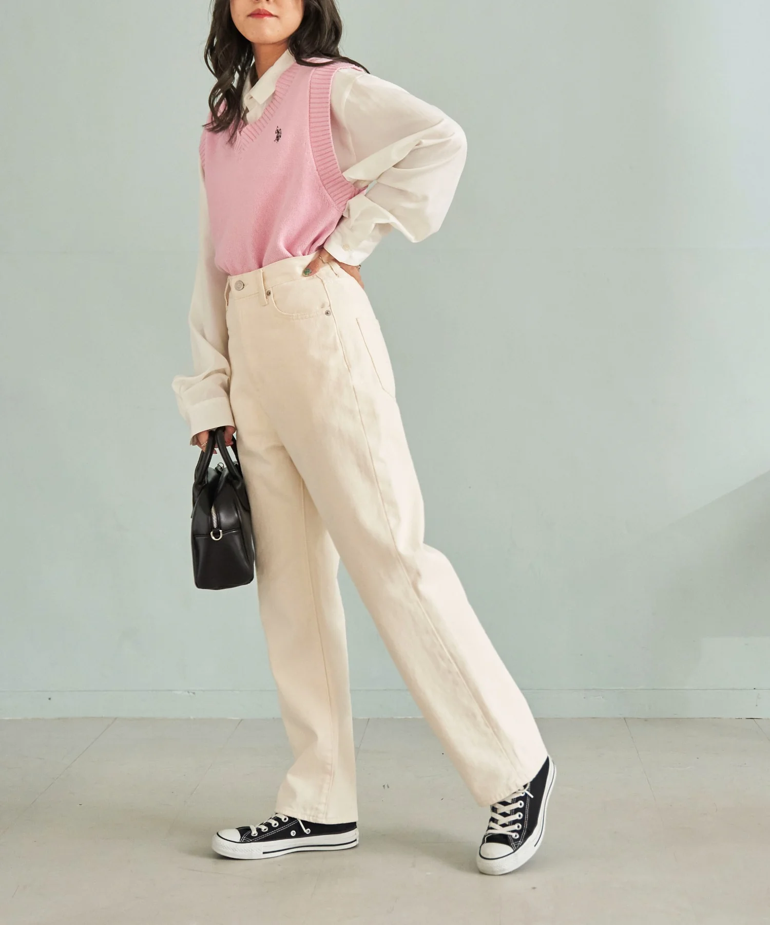 U.S. POLO ASSN.|別注カラーワンポイントベスト - Image 24