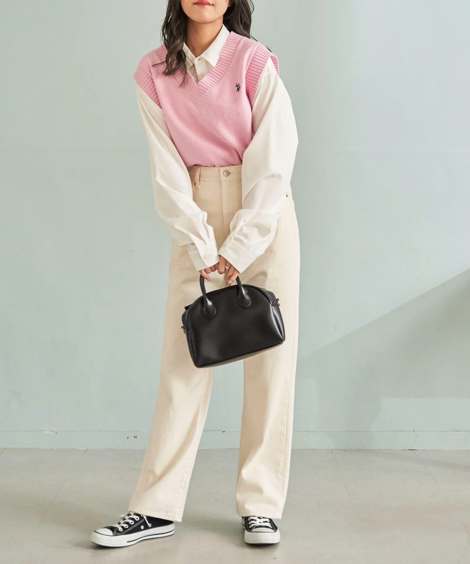 U.S. POLO ASSN.|別注カラーワンポイントベスト - Image 25