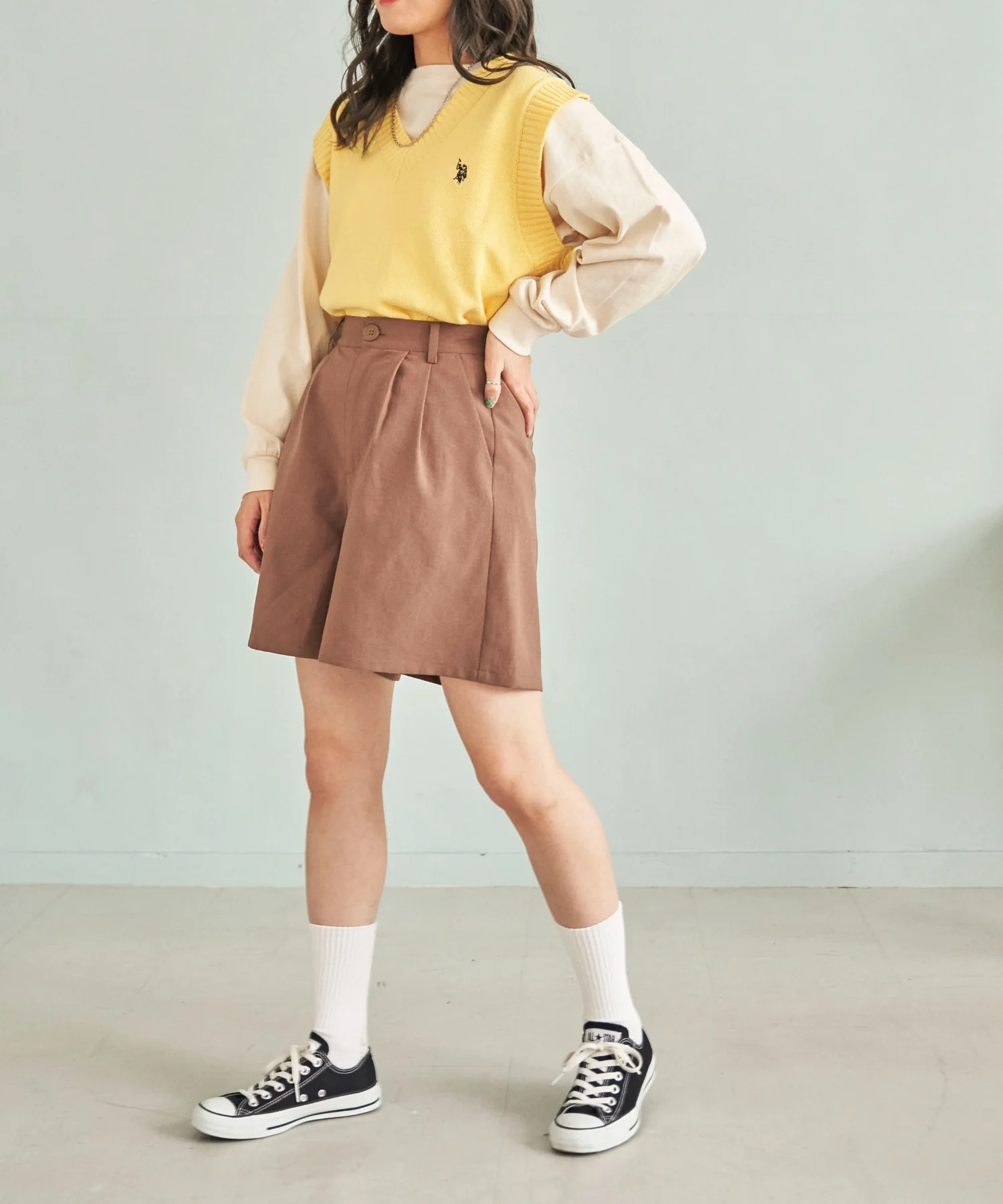 U.S. POLO ASSN.|別注カラーワンポイントベスト - Image 30