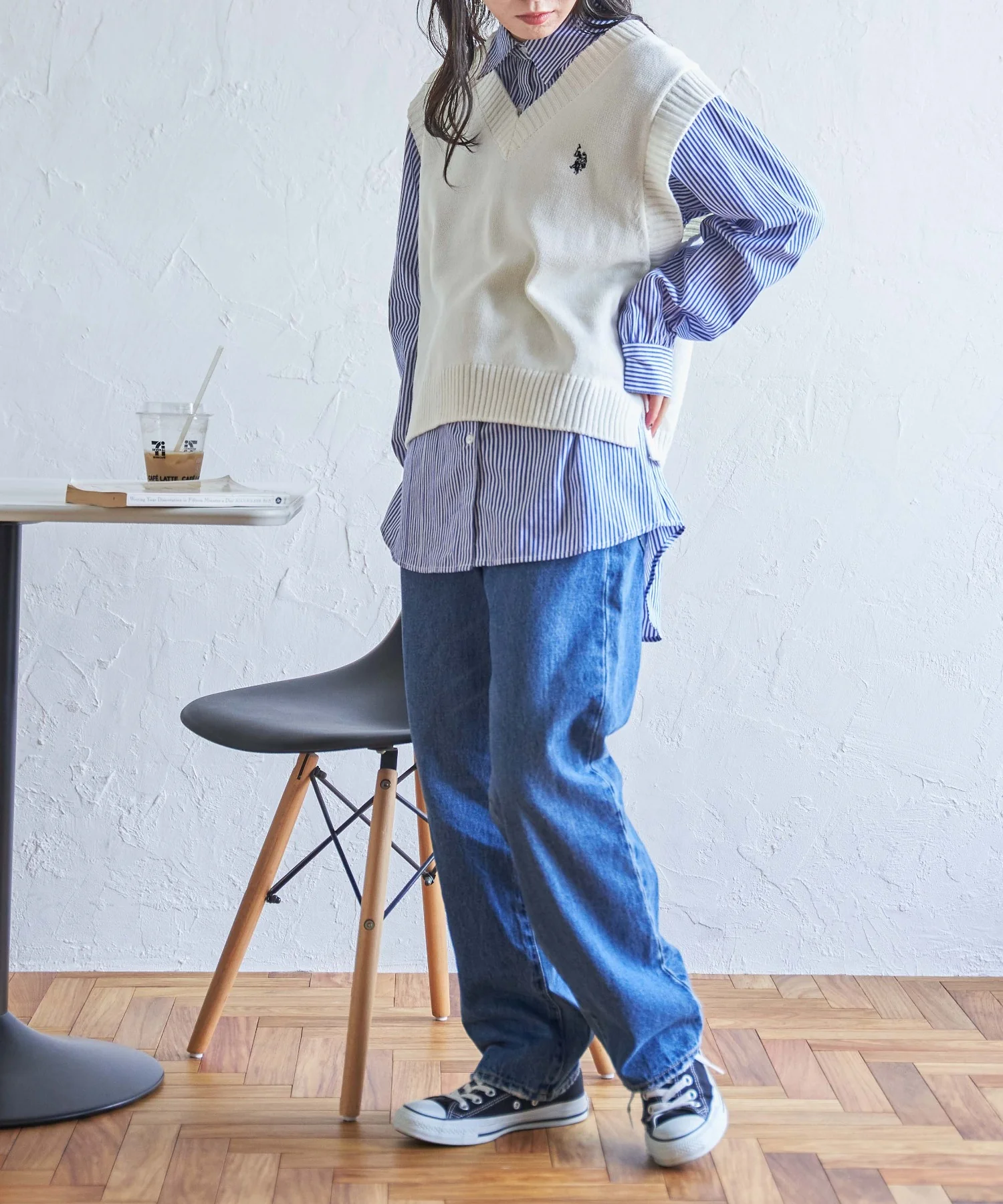 U.S. POLO ASSN.|別注カラーワンポイントベスト - Image 34