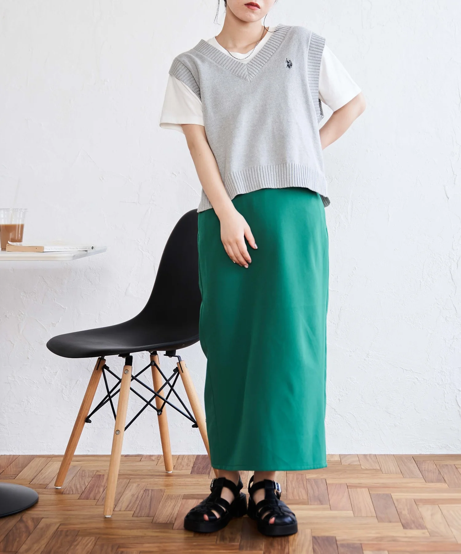 U.S. POLO ASSN.|別注カラーワンポイントベスト - Image 40