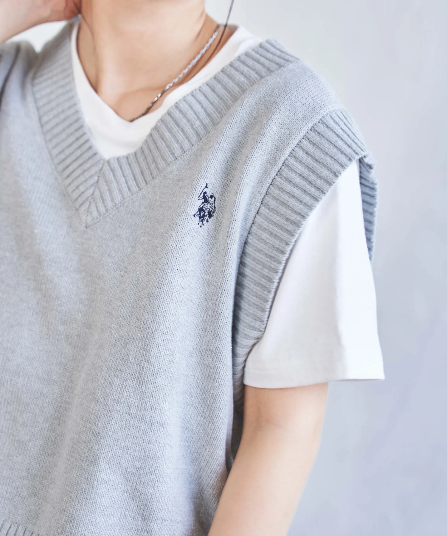 U.S. POLO ASSN.|別注カラーワンポイントベスト - Image 41