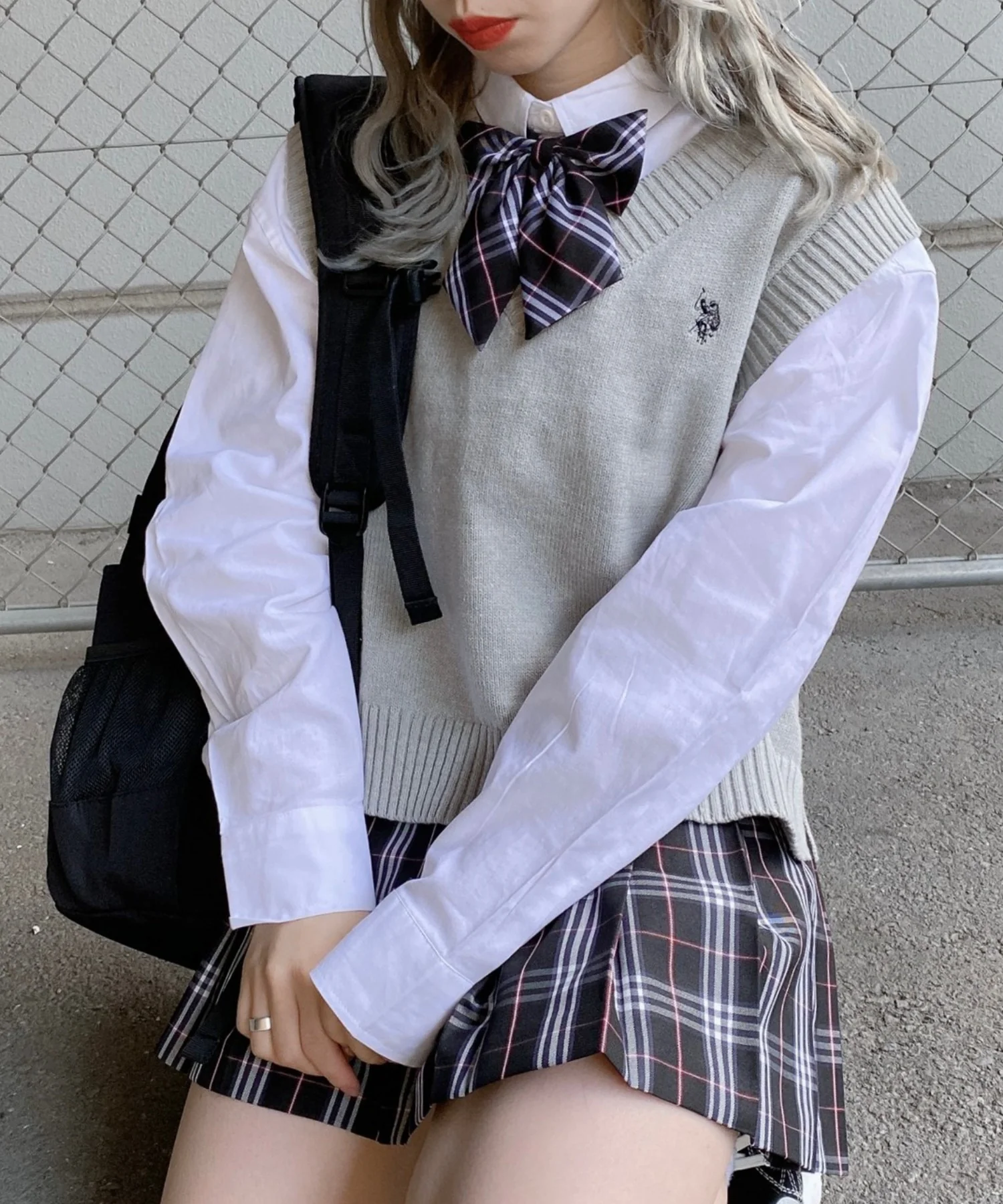 U.S. POLO ASSN.|別注カラーワンポイントベスト - Image 42