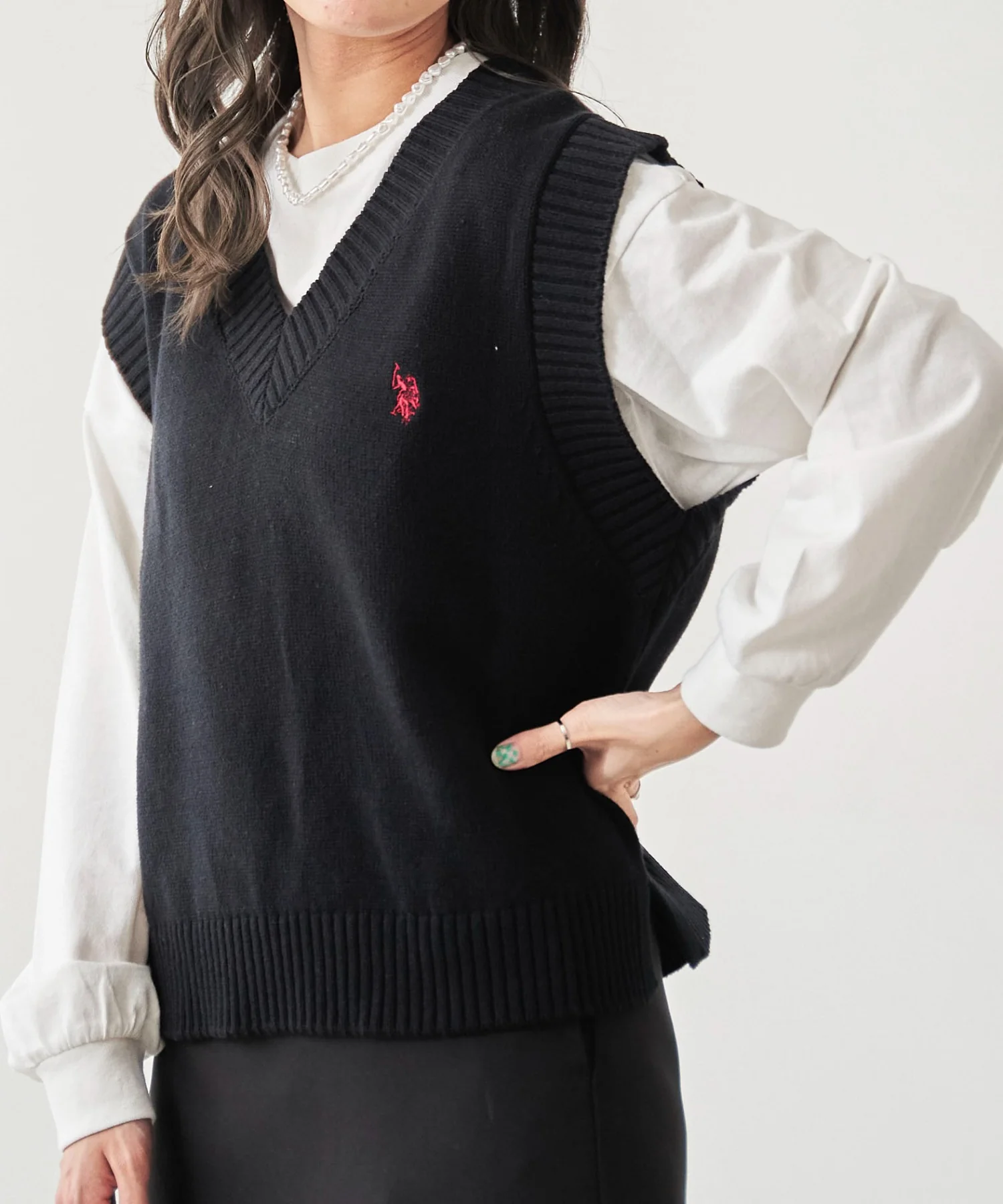 U.S. POLO ASSN.|別注カラーワンポイントベスト - Image 47