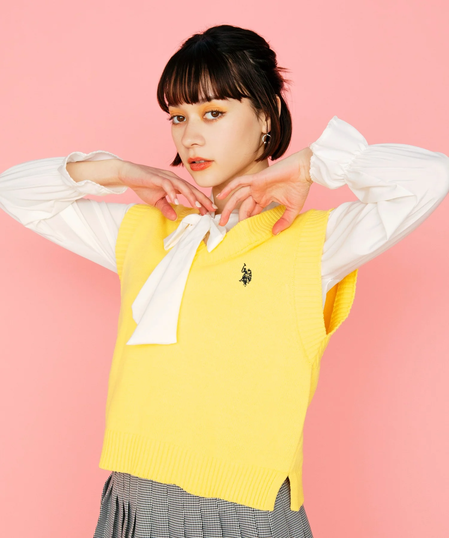 U.S. POLO ASSN.|別注カラーワンポイントベスト - Image 59