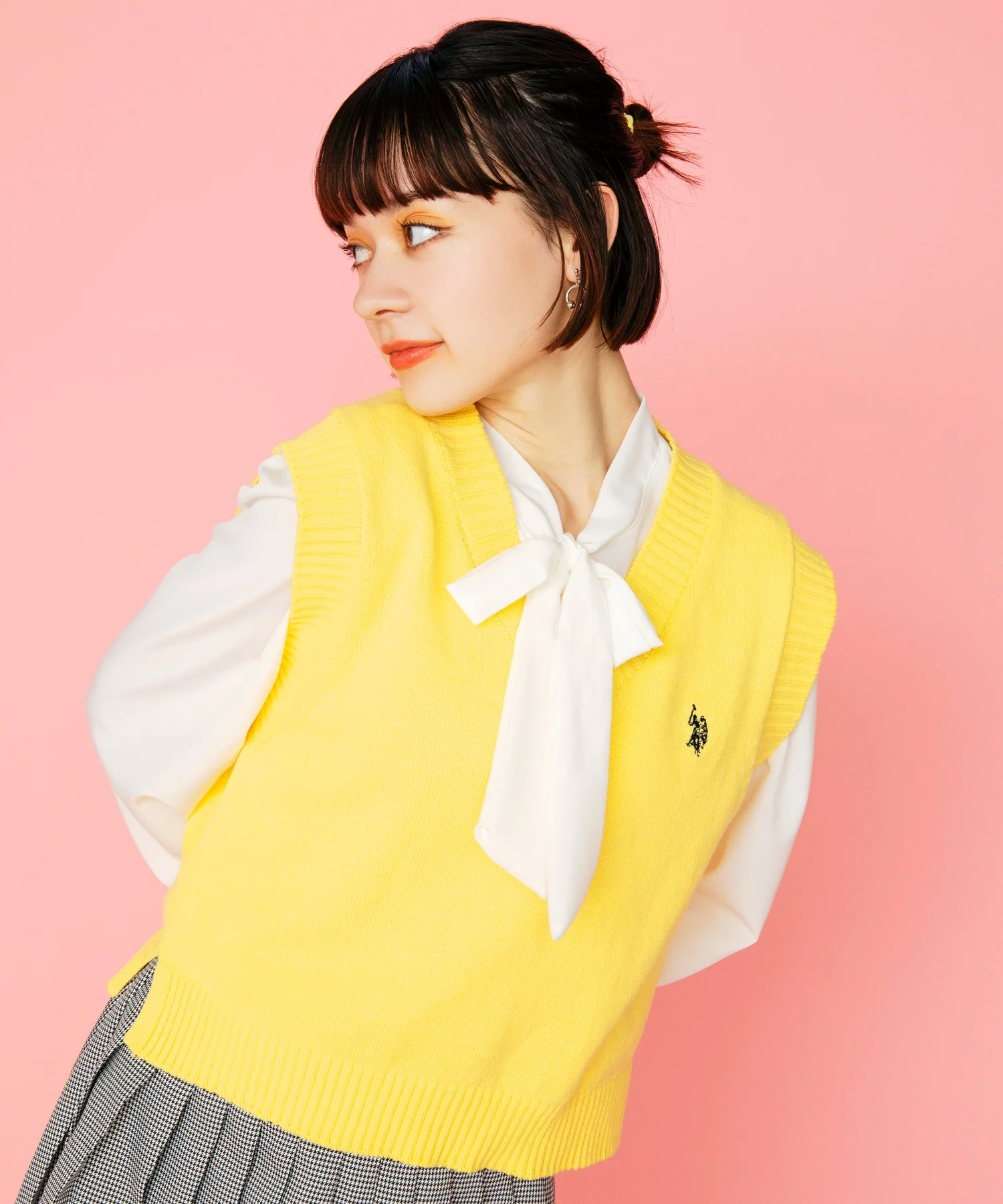 U.S. POLO ASSN.|別注カラーワンポイントベスト - Image 60
