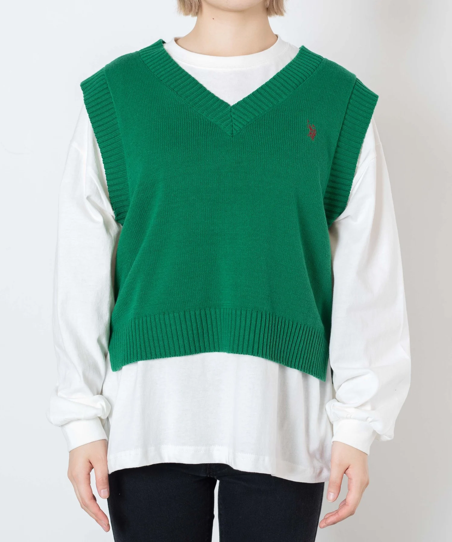 U.S. POLO ASSN.|別注カラーワンポイントベスト - Image 62