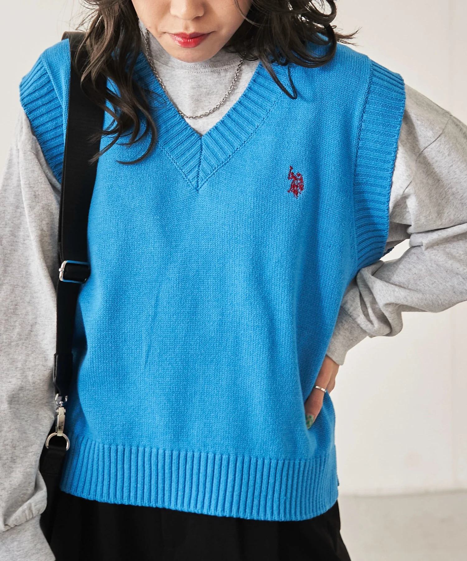 U.S. POLO ASSN.|別注カラーワンポイントベスト - Image 67