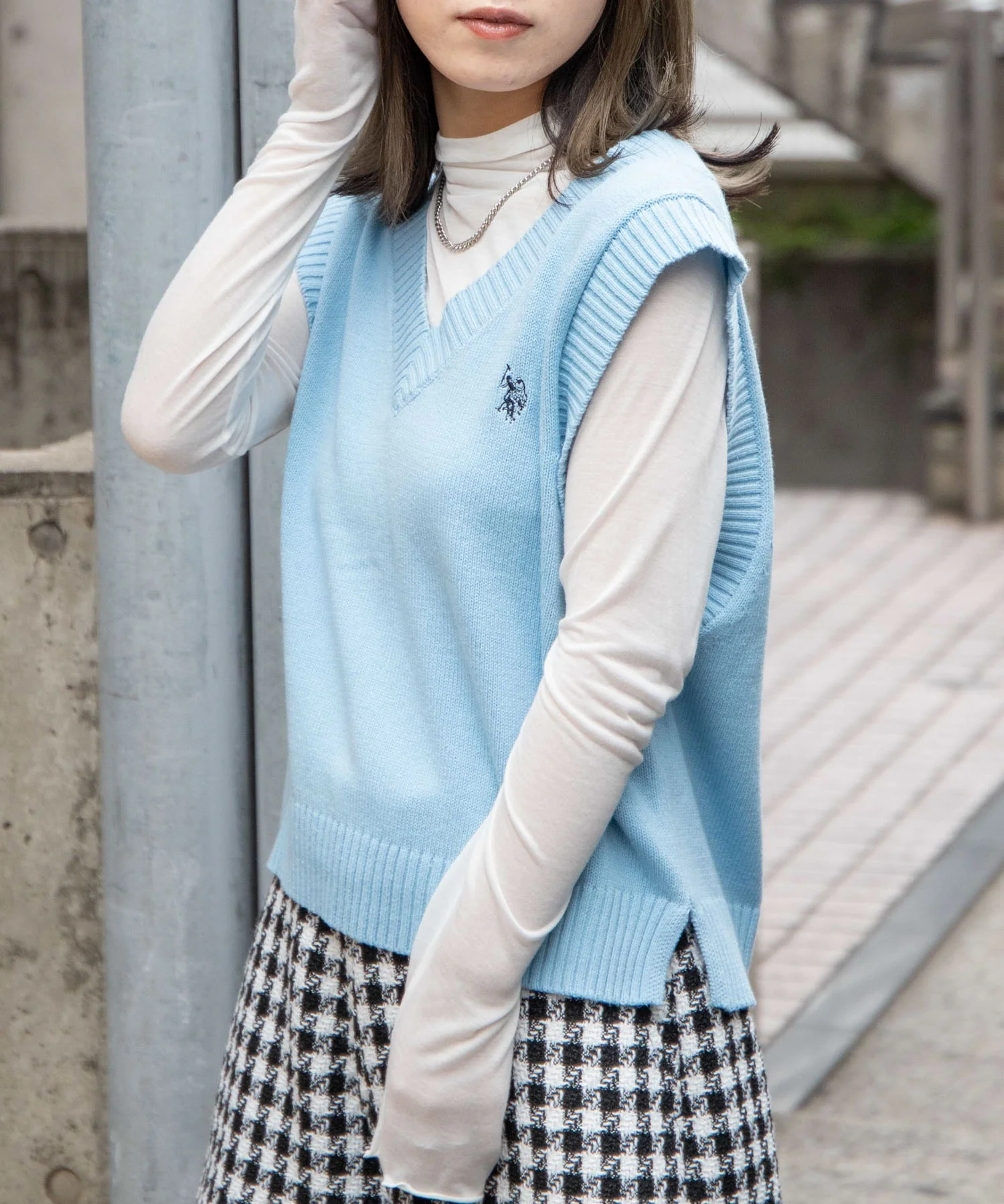 U.S. POLO ASSN.|別注カラーワンポイントベスト - Image 70
