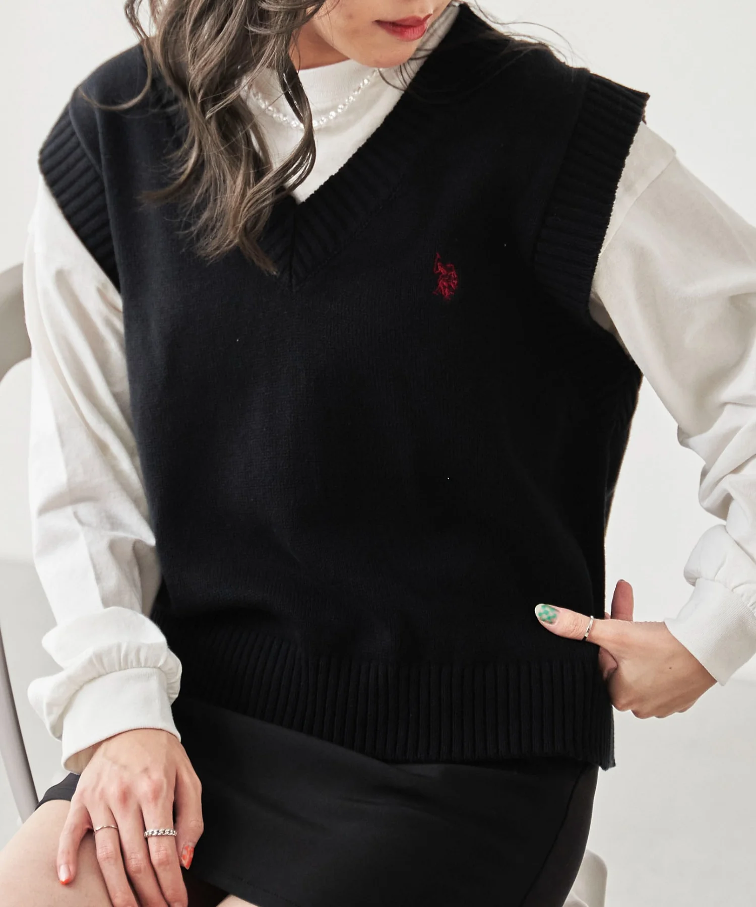 U.S. POLO ASSN.|別注カラーワンポイントベスト - Image 72