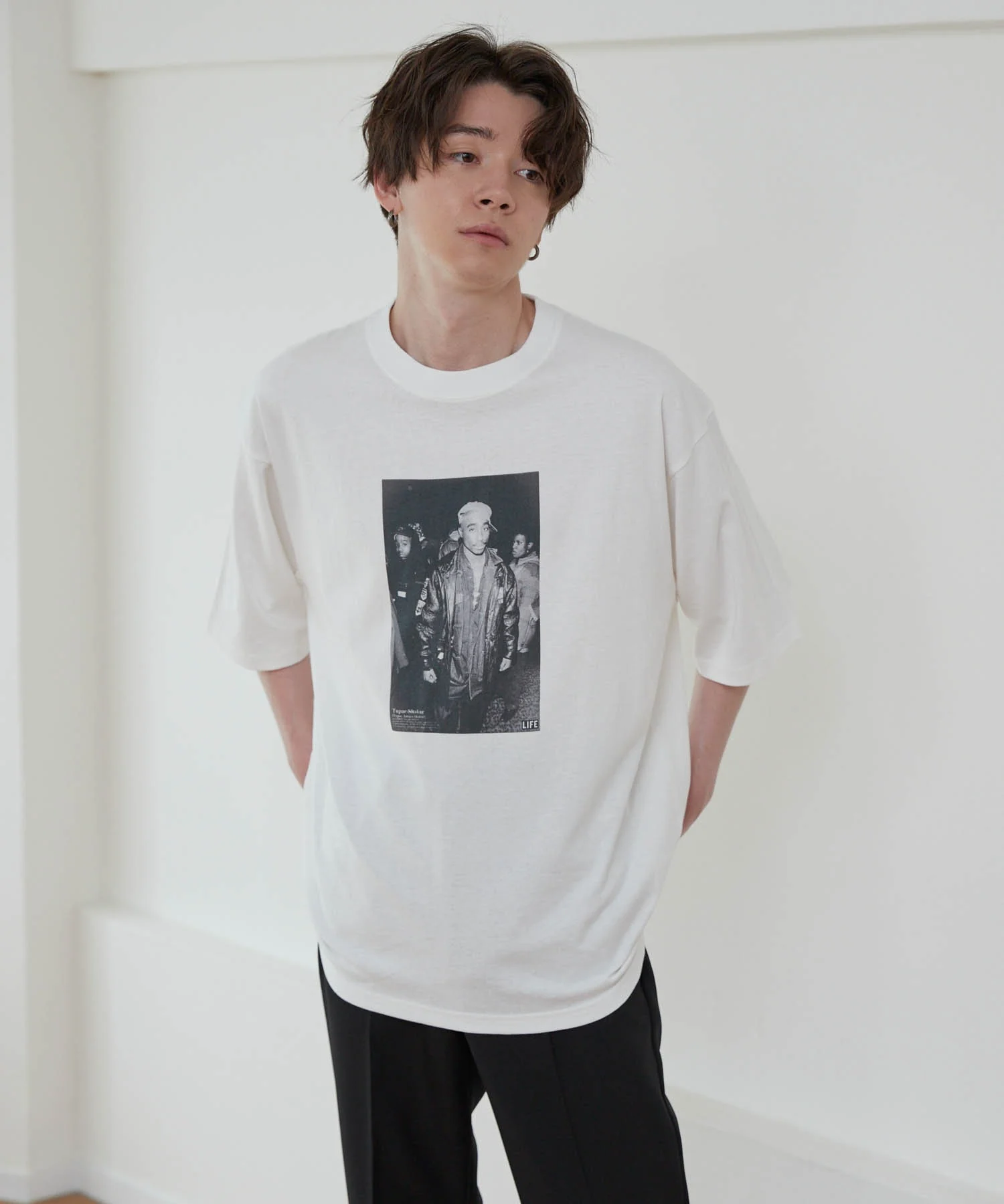 別注 LIFE GRAPHIC LOOSE TEE - Image 12