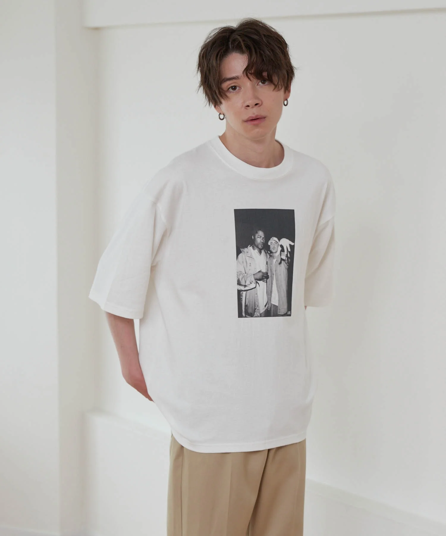 別注 LIFE GRAPHIC LOOSE TEE - Image 17
