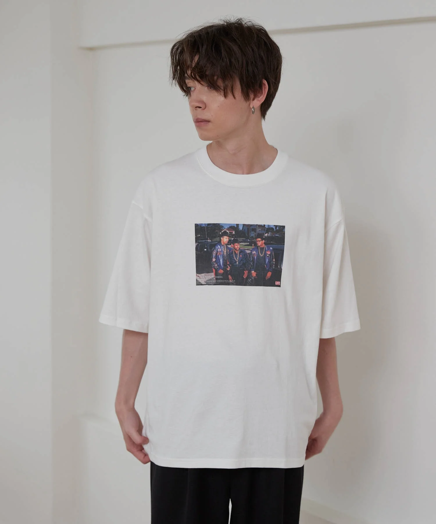 別注 LIFE GRAPHIC LOOSE TEE - Image 22