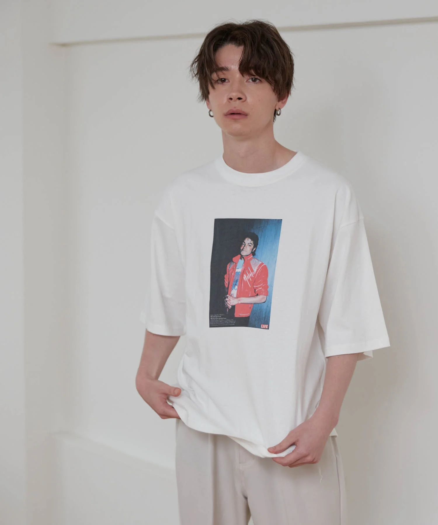 別注 LIFE GRAPHIC LOOSE TEE - Image 27