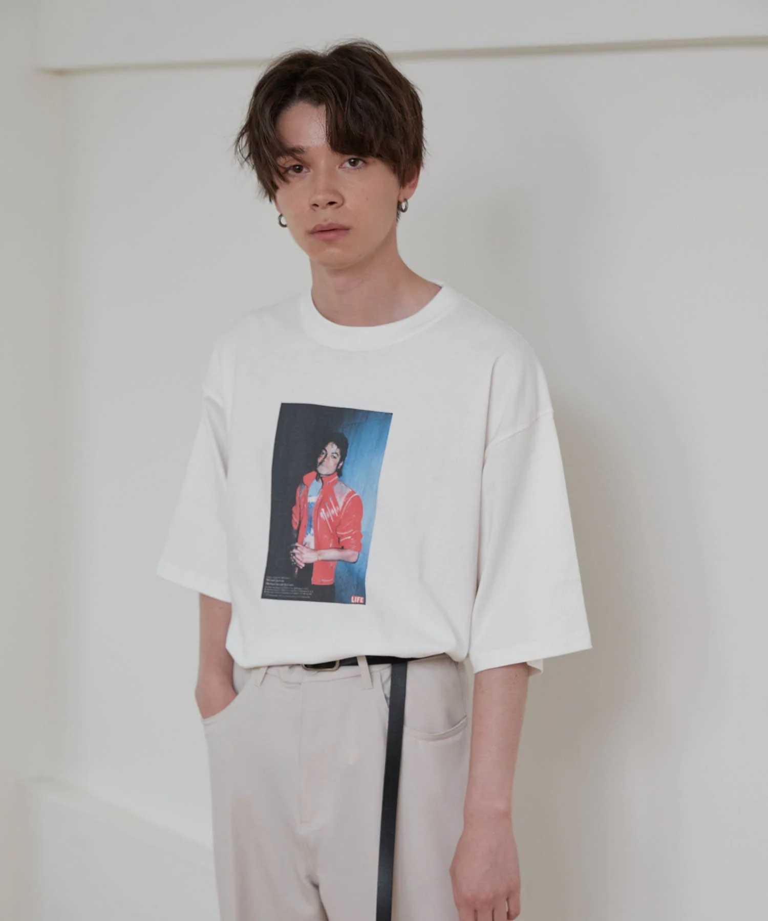 別注 LIFE GRAPHIC LOOSE TEE - Image 28