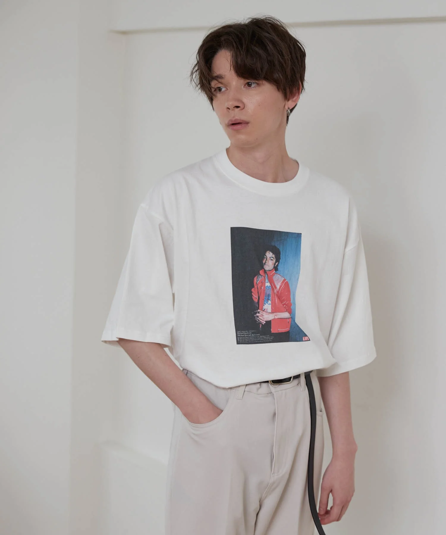 別注 LIFE GRAPHIC LOOSE TEE - Image 29