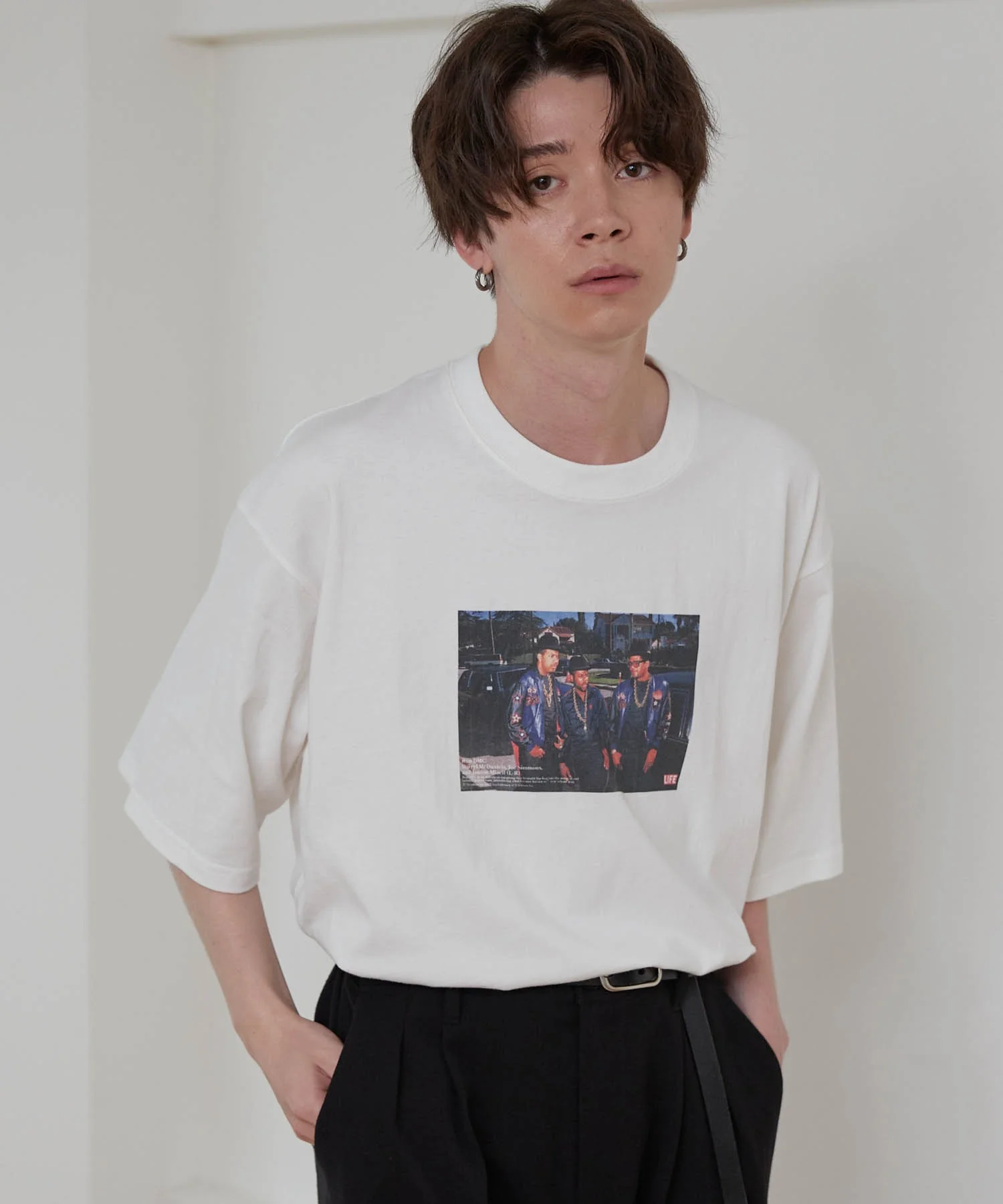 別注 LIFE GRAPHIC LOOSE TEE - Image 4