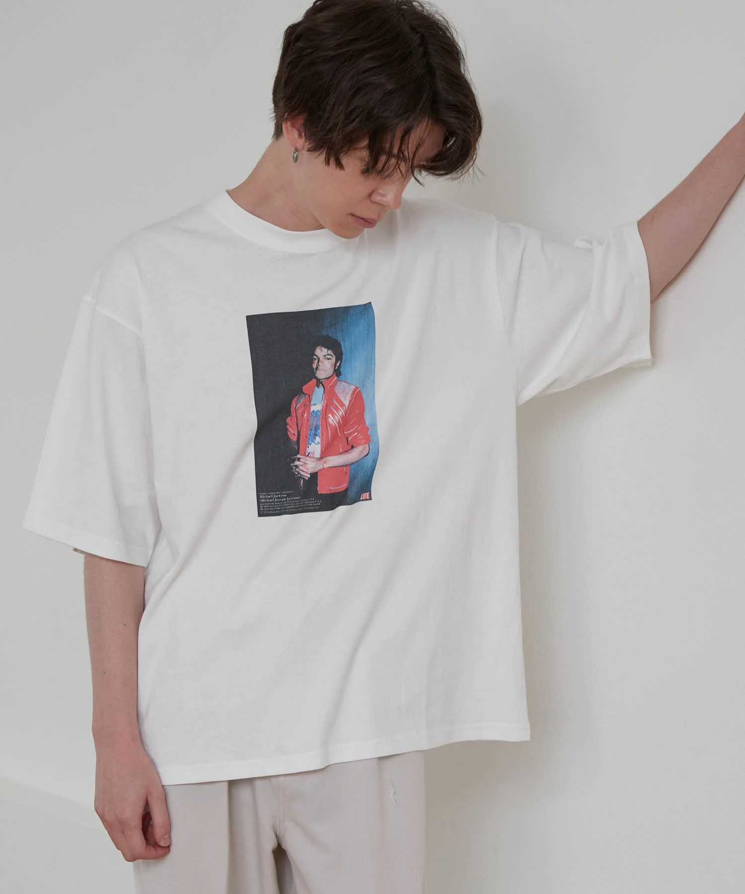 別注 LIFE GRAPHIC LOOSE TEE - Image 5