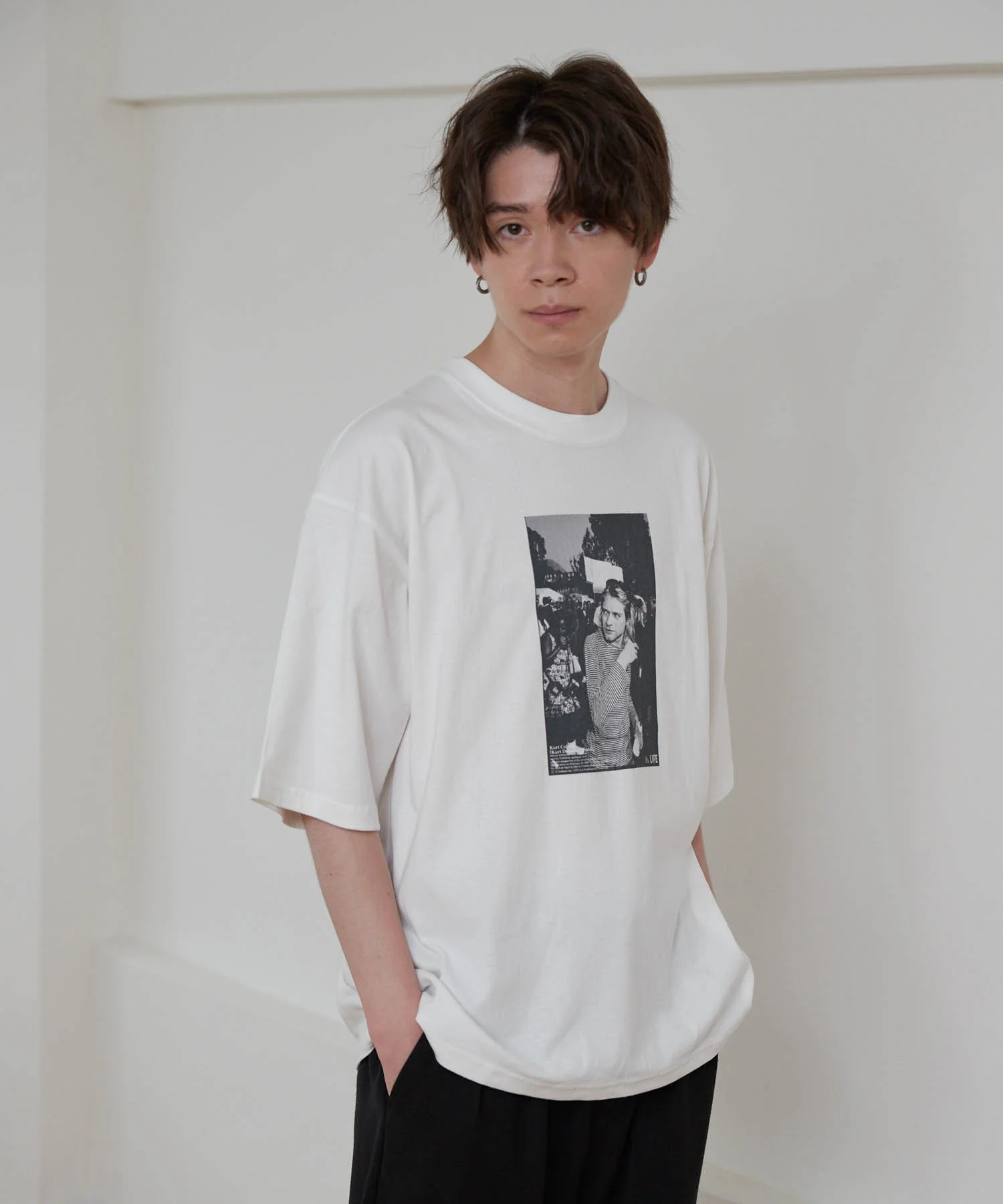別注 LIFE GRAPHIC LOOSE TEE - Image 6