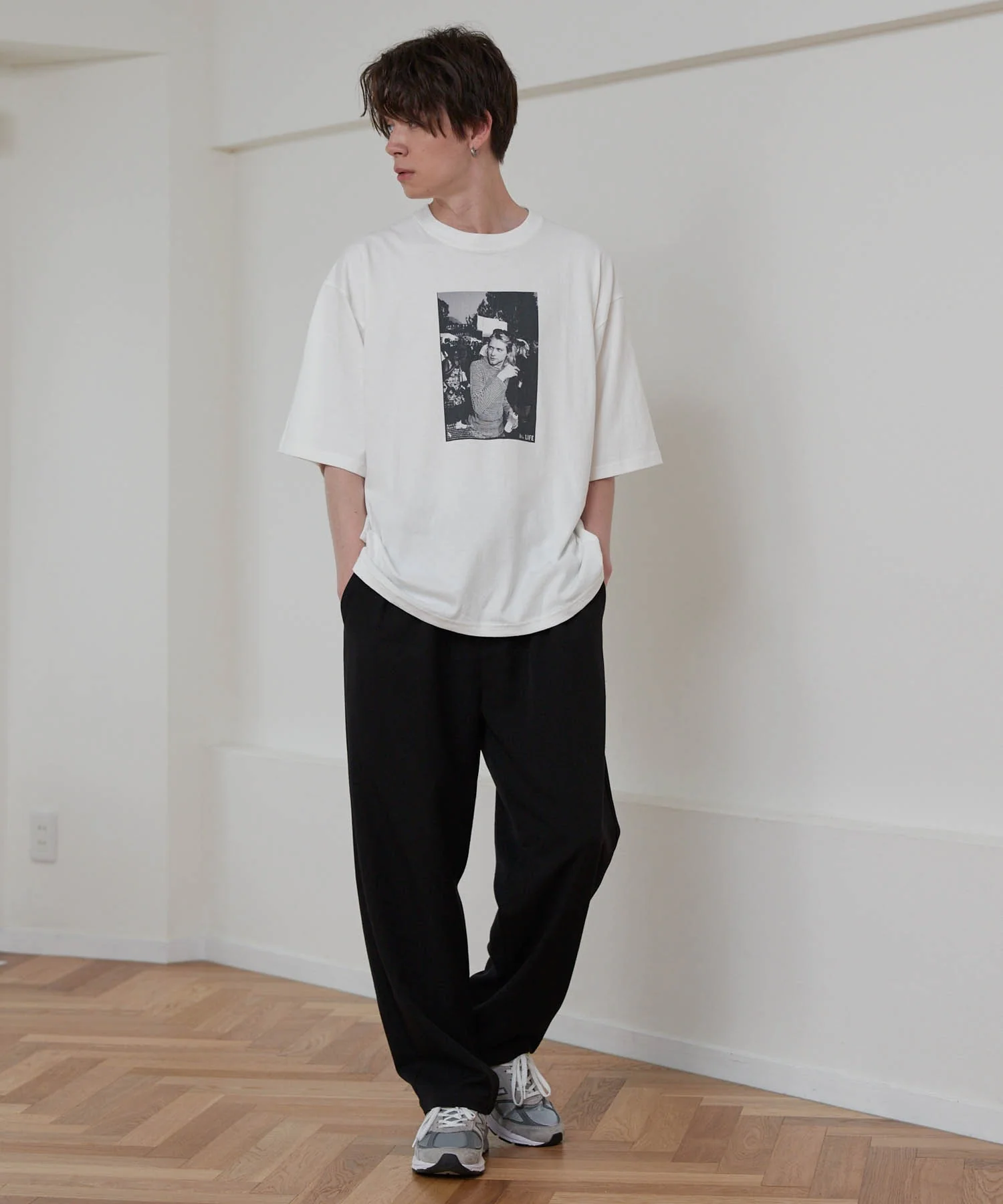 別注 LIFE GRAPHIC LOOSE TEE - Image 8