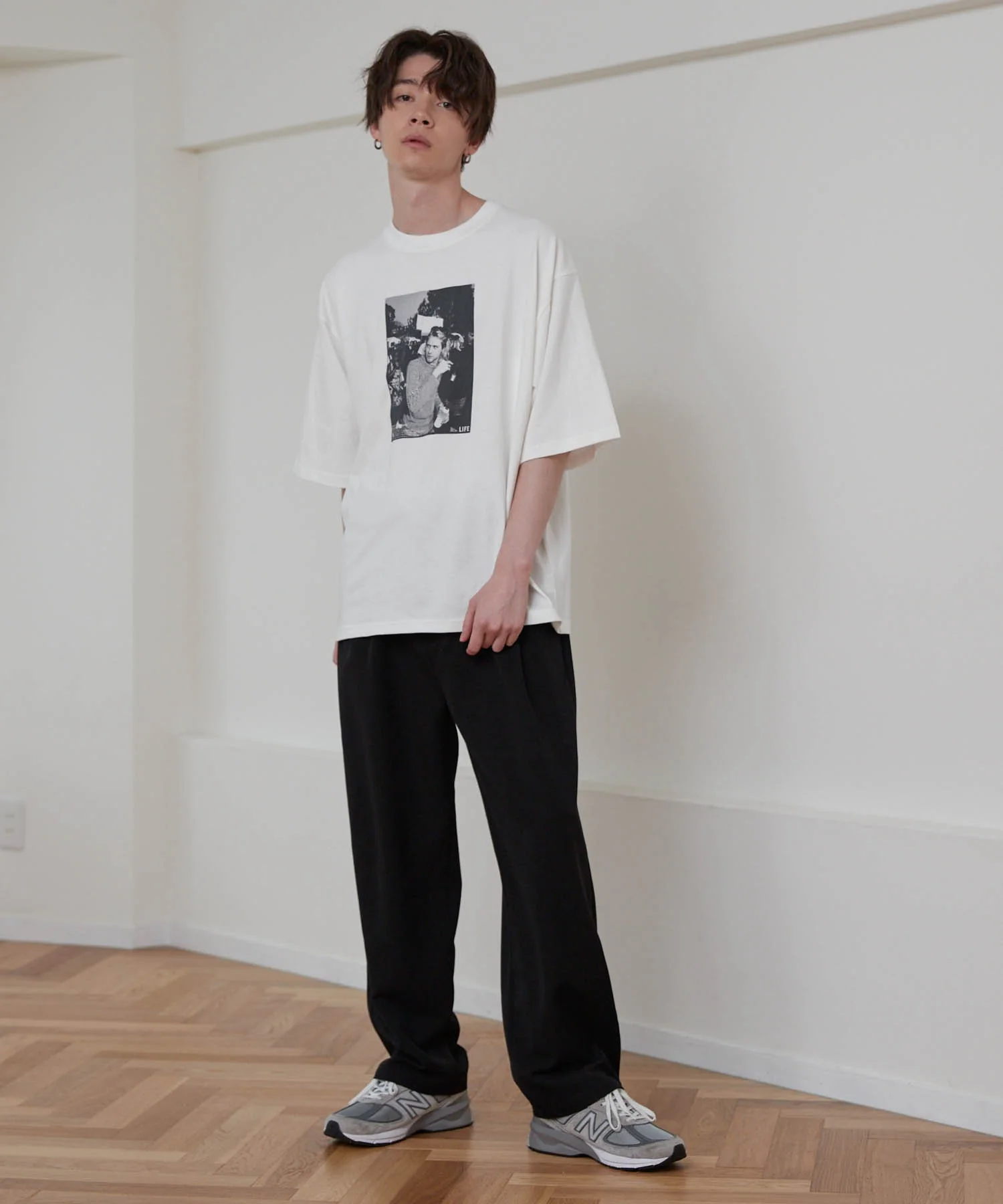 別注 LIFE GRAPHIC LOOSE TEE - Image 9