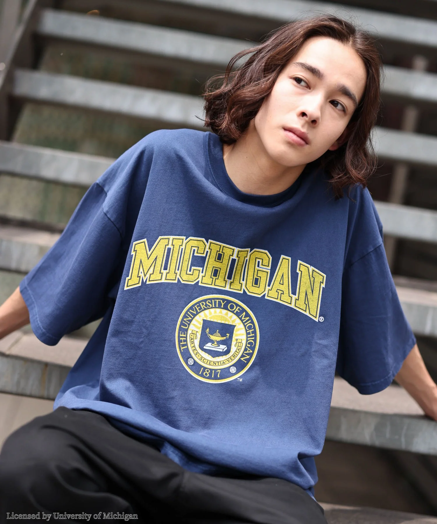 COLLEGE|別注 LOOSE TEE